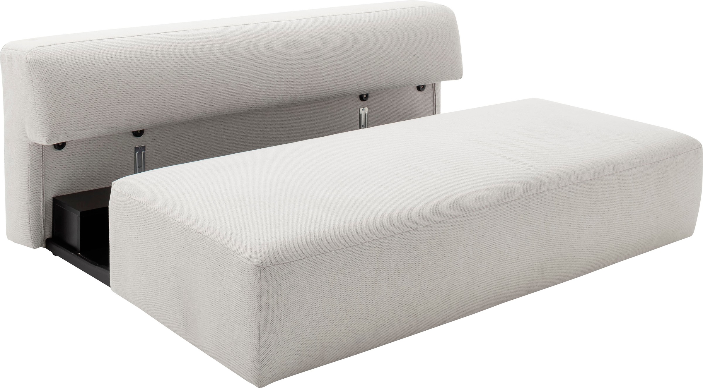 INOSIGN Schlafsofa »Donka Dauerschläfer-geeignet, belastbar bis 270 kg incl. Bettkasten,«, ohne Armlehnen, Breite 200 cm, auch in Cord, Tonnentaschen-Federkern