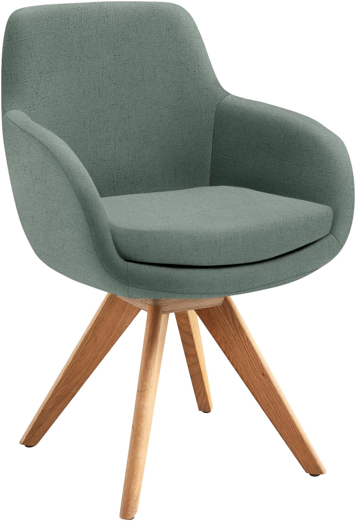 Musterring Esszimmerstuhl "Tavia" (Set) 2 Stk. Flachgewebe Stativgestell Ei günstig online kaufen