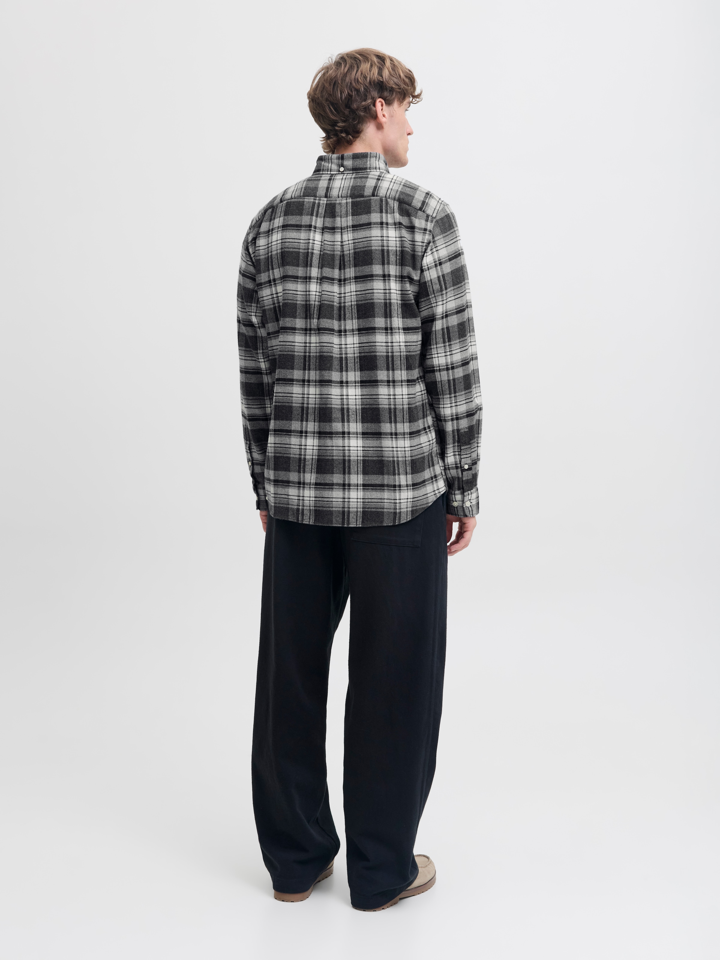 Jack & Jones Langarmhemd »JPRBLUBARKLEY FLANNEL X-MAS L/S SHIRT CH«