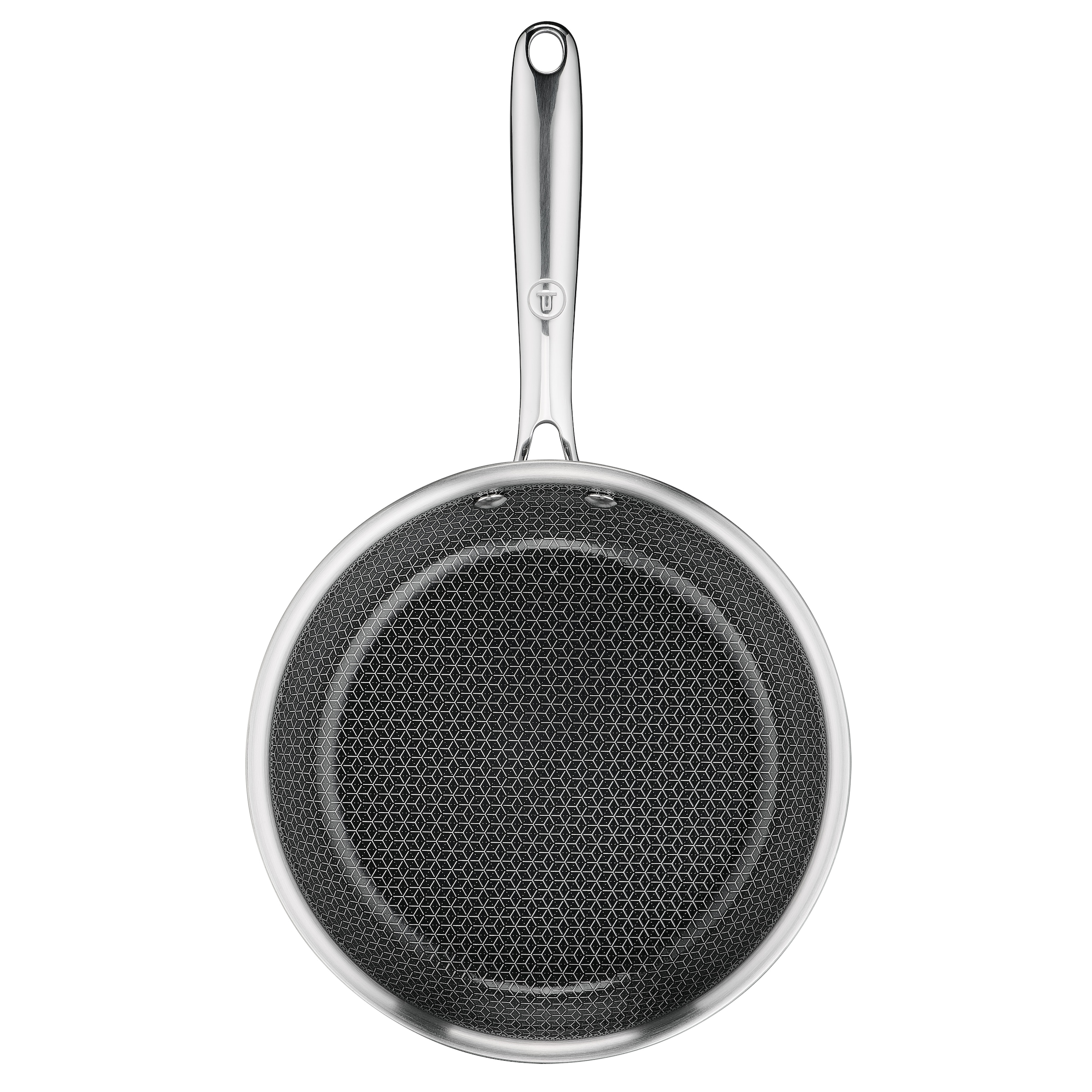 Tefal Bratpfanne »Master Mesh« Edelstahl 1 tlg. HybridMesh-Technologie, mineralische Oberfläche, induktionsgeeignet