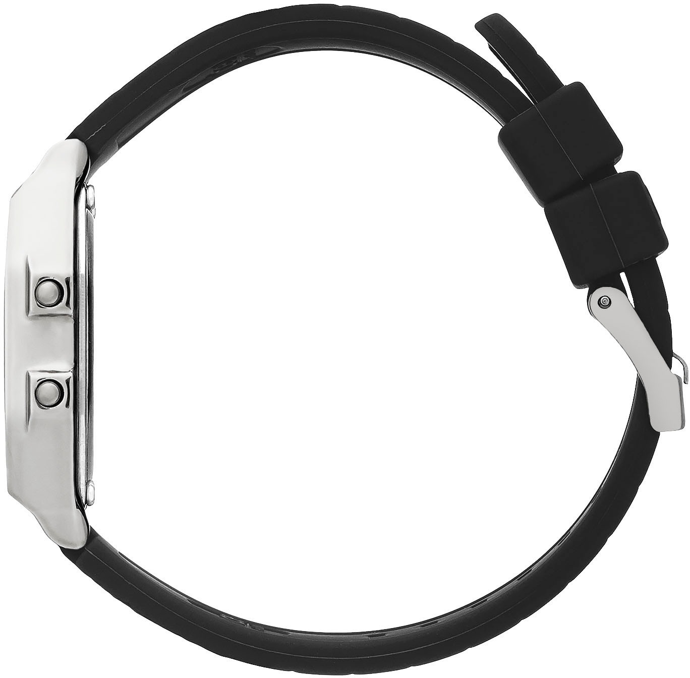 ice-watch Chronograph »ICE digit retro - Small«, Armbanduhr, Quarzuhr, Damenuhr, Silikonarmband, Datum