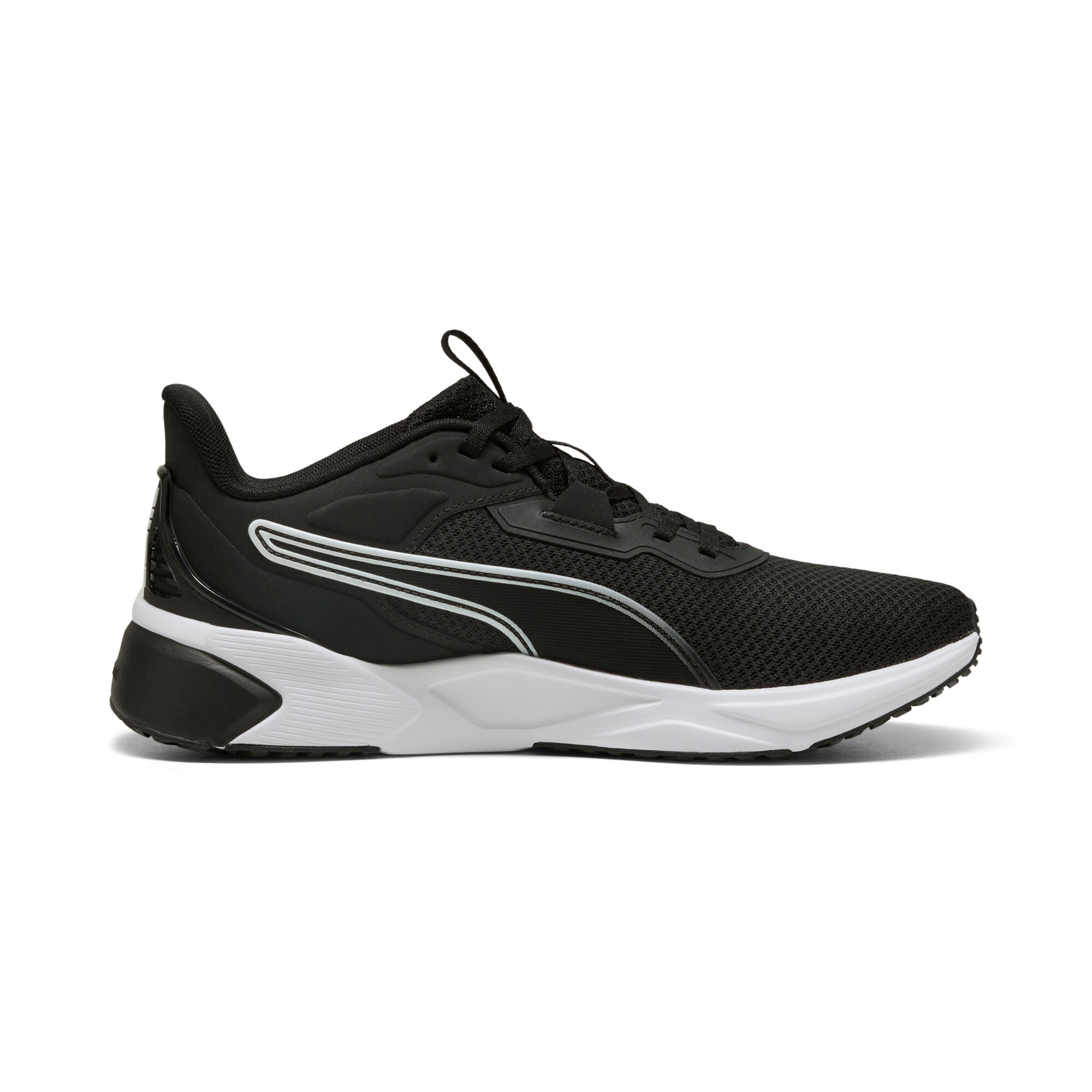 Trainingsschuh PUMA "Disperse XT 4 Trainingsschuhe Erwachsene", Damen, Gr. 46, schwarz-weiß (schwarz, weiß), Obermaterial: Synthetik, Textil; Futter: Textil; Innensohle: Textil; Laufsohle: Synthetik, Gummi, Schuhe 3