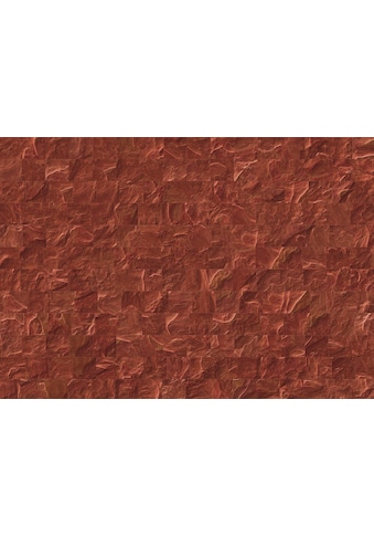 Komar Vliestapete »Red Slate Tiles« 400x280 ...