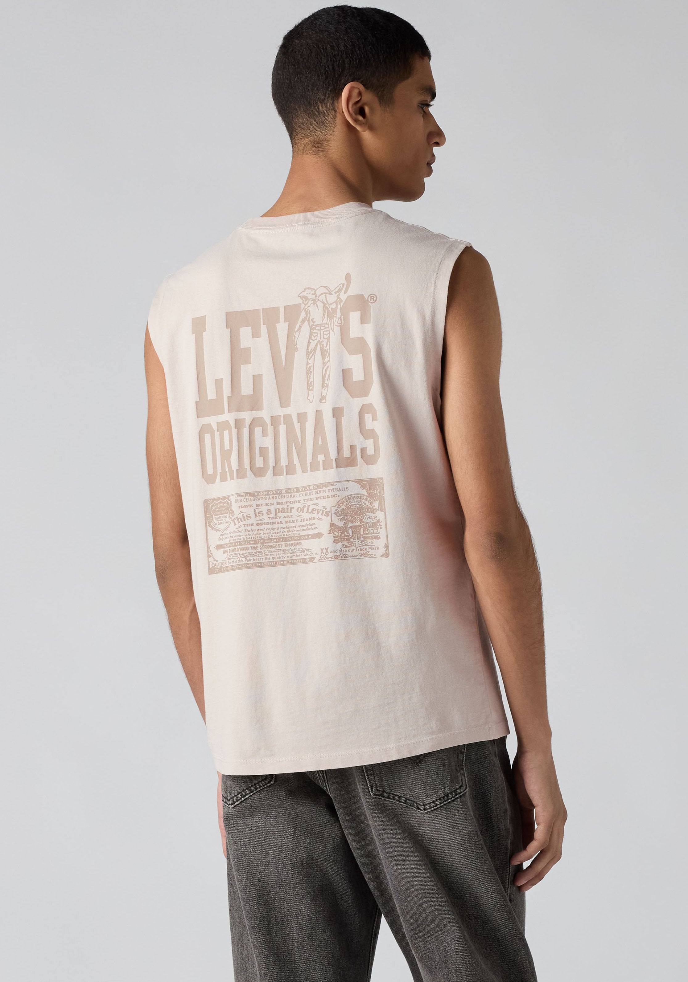 Levi's® Muskelshirt »GR MUSCLE TANK« Vorder- und Rückenteil mit Druck
