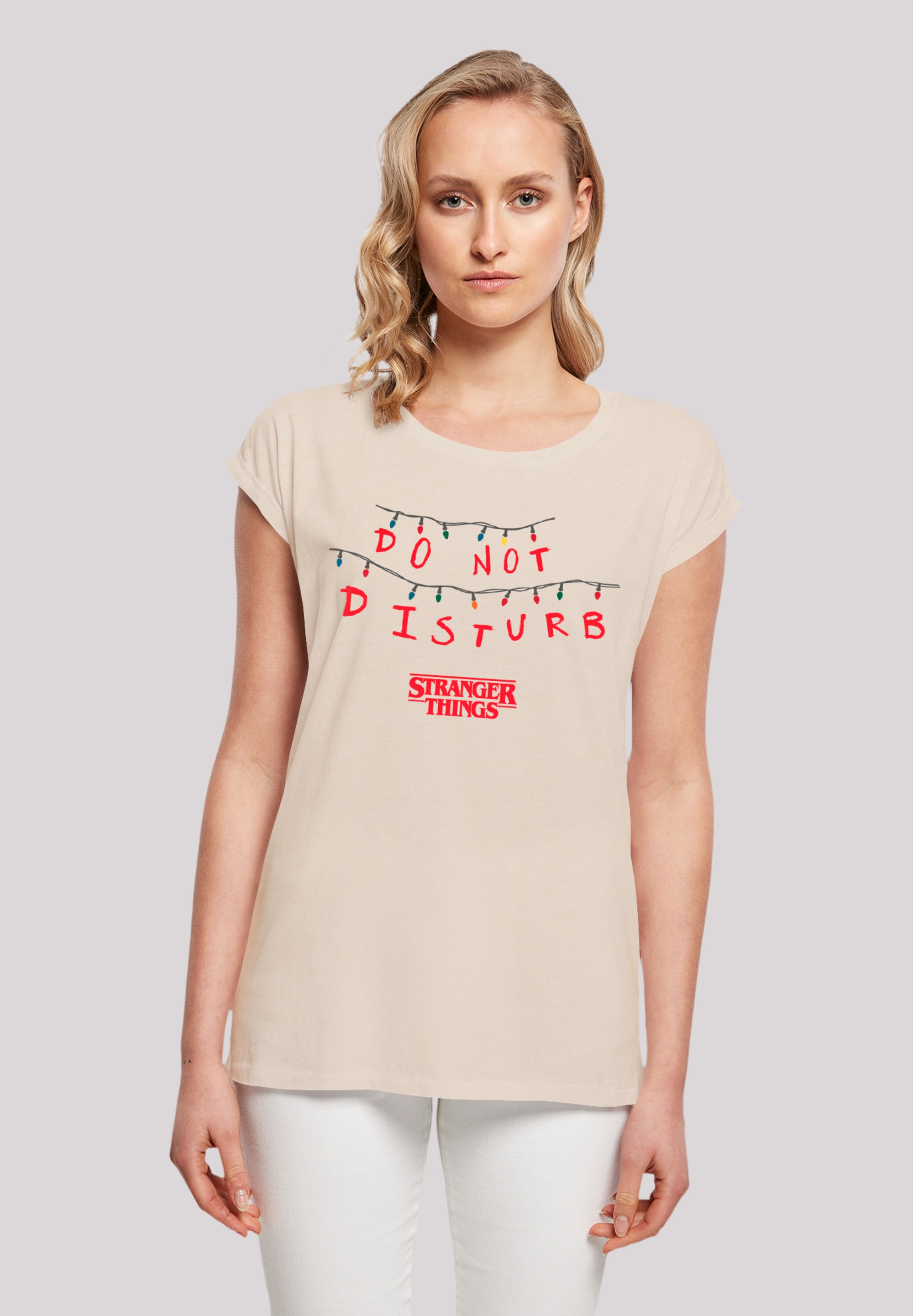 F4NT4STIC T-Shirt "Stranger Things Do Not Disturb", Premium Qualität günstig online kaufen