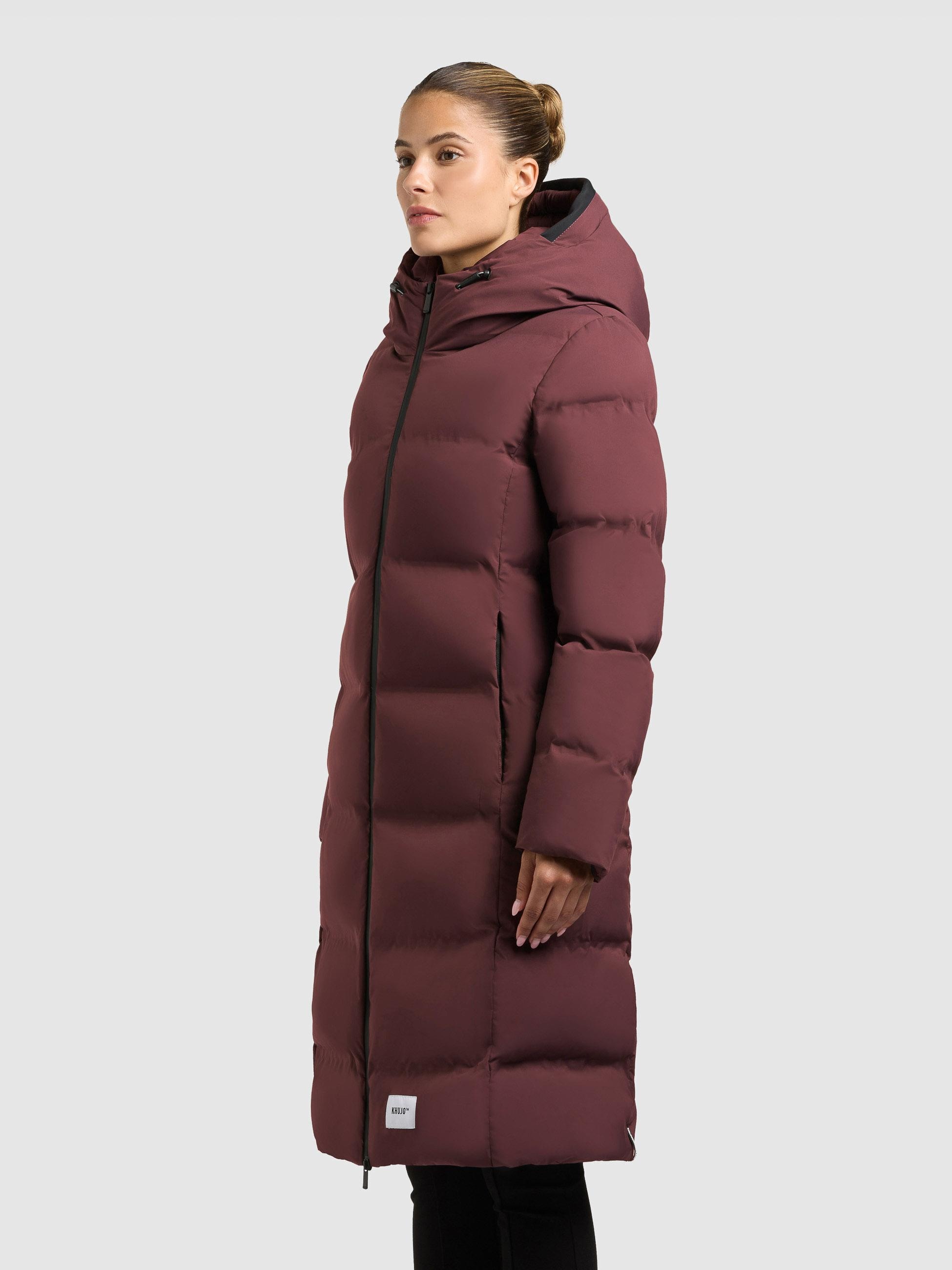 khujo Steppmantel "Finnie3" Warmer Damen Wintermantel mit großer Kapuze günstig online kaufen