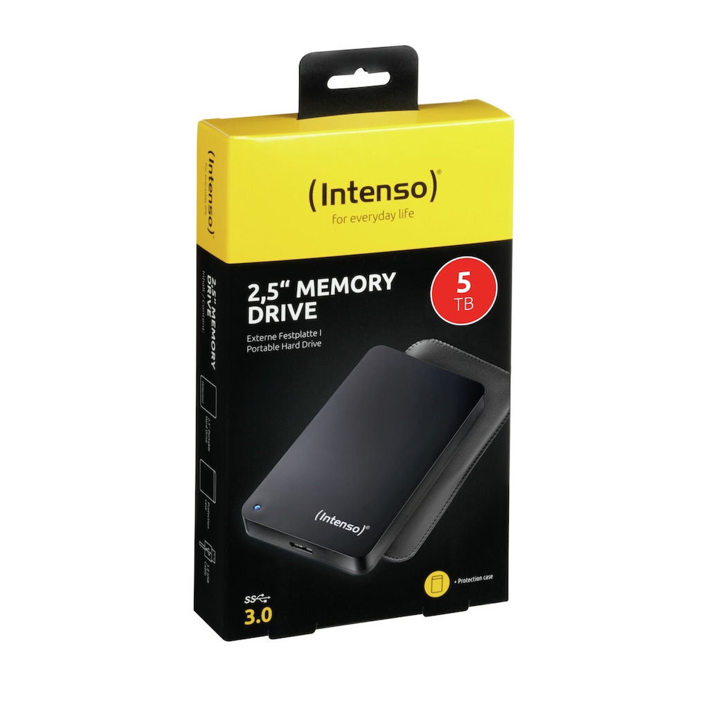 Intenso externe HDD-Festplatte »HDD 5TB USB3 2.5P CON FOLDER«
