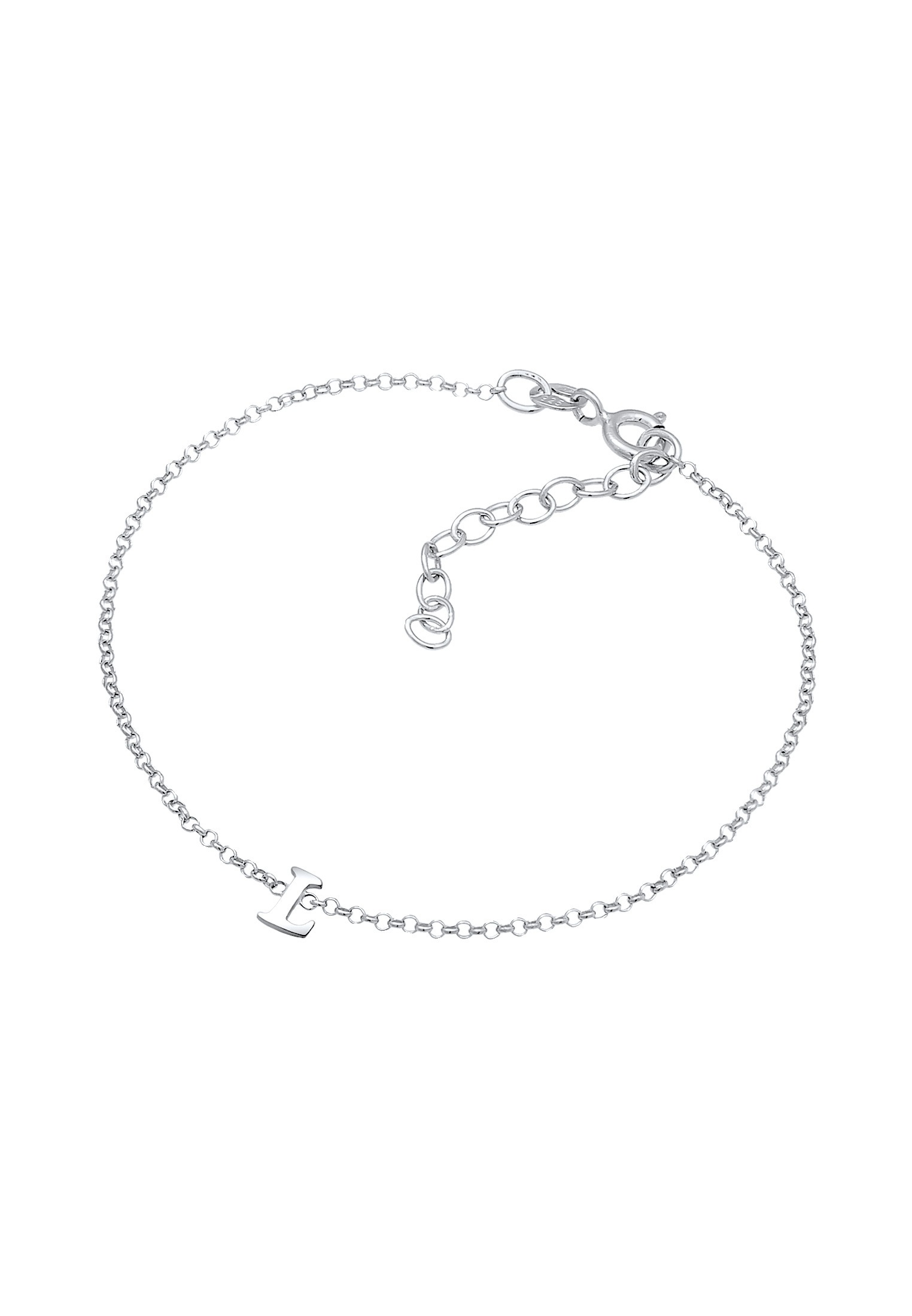 Elli Armband »Buchstaben Initialen Anhänger L 925 Silber«