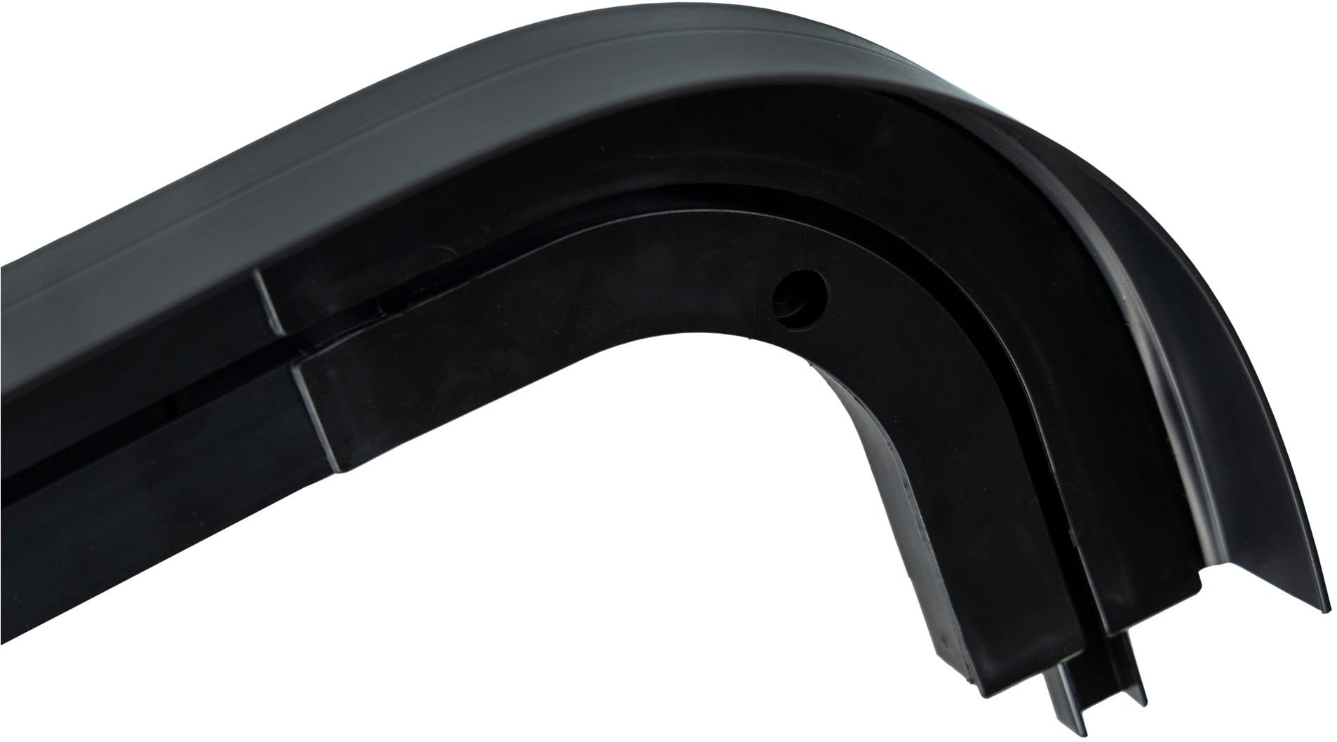 SN DECO GROUP Gardinenschiene »SH1 mit Blende 7,5 cm«, 1 läufig-läufig, Fixmaß, mit Blende 7,5 cm