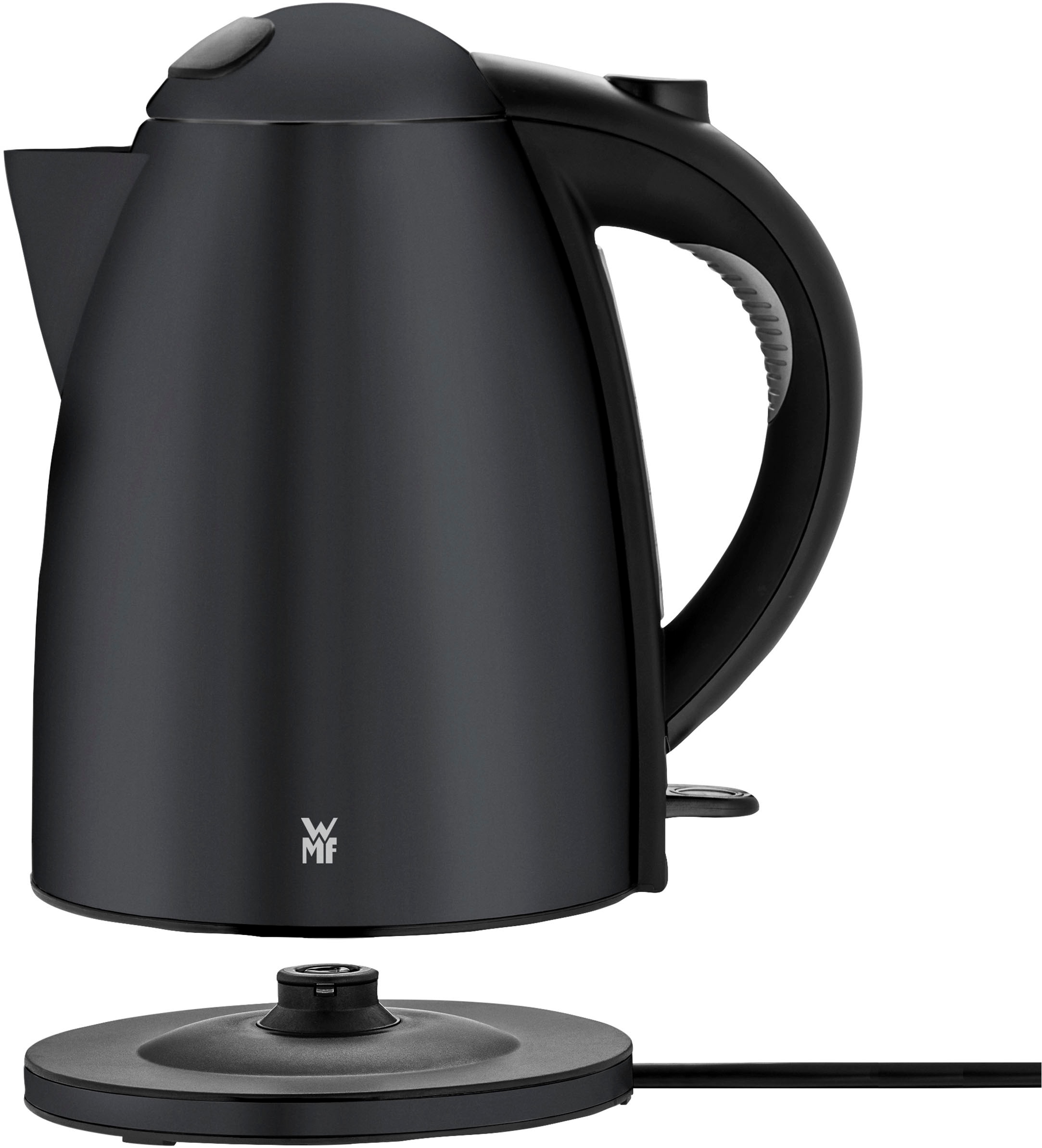 Thumbnail - WMF Wasserkocher "Stelio Deep Black", 1,7 l, 2400 W, Cromargan, beleuchtete Wasserstandsanzeige, 2400 Watt
