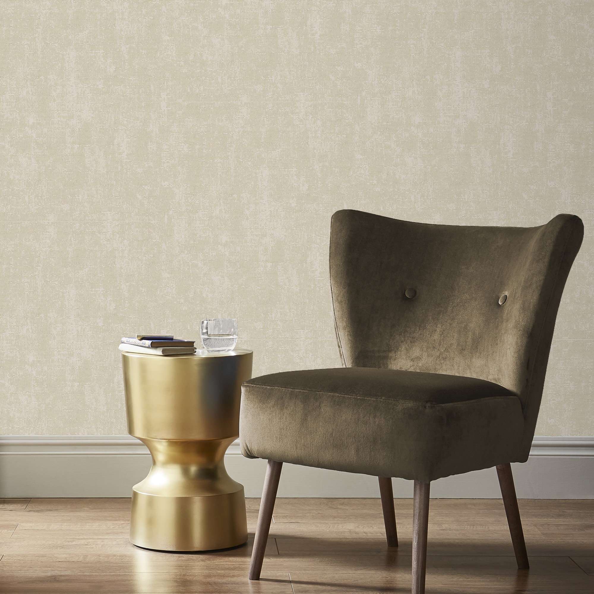 Superfresco Easy Vliestapete »Ashanti Luxus-Gold«, uni, Design Tapeten