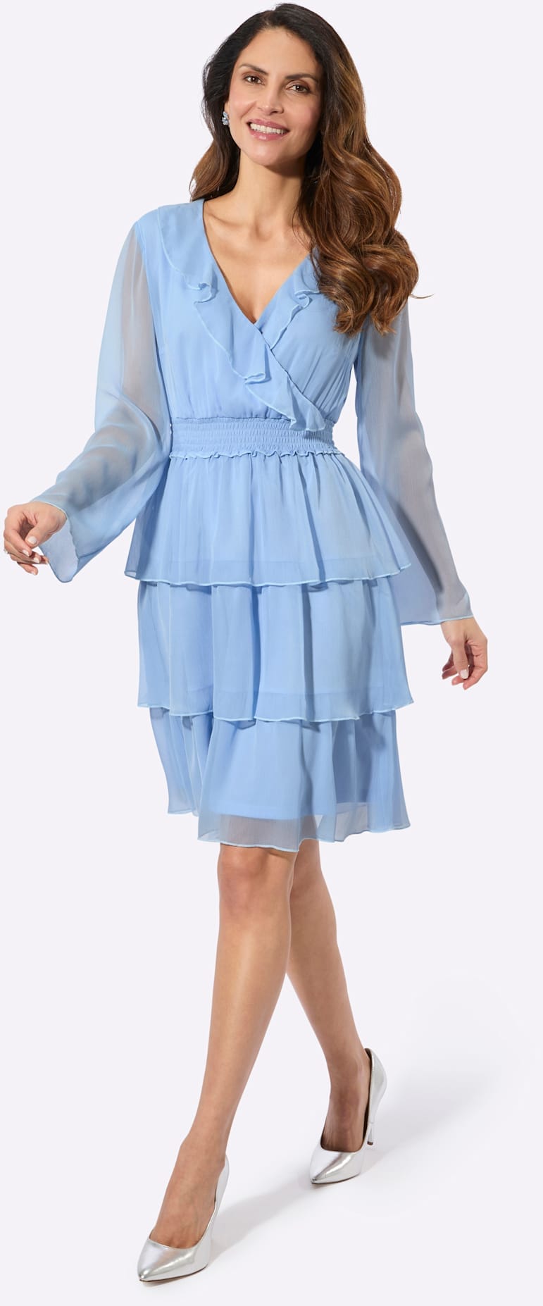   Chiffonkleid »Webkleid«