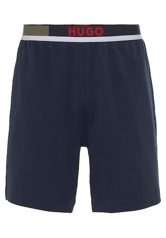 HUGO Underwear Pyjamashorts »Colorblock šor...