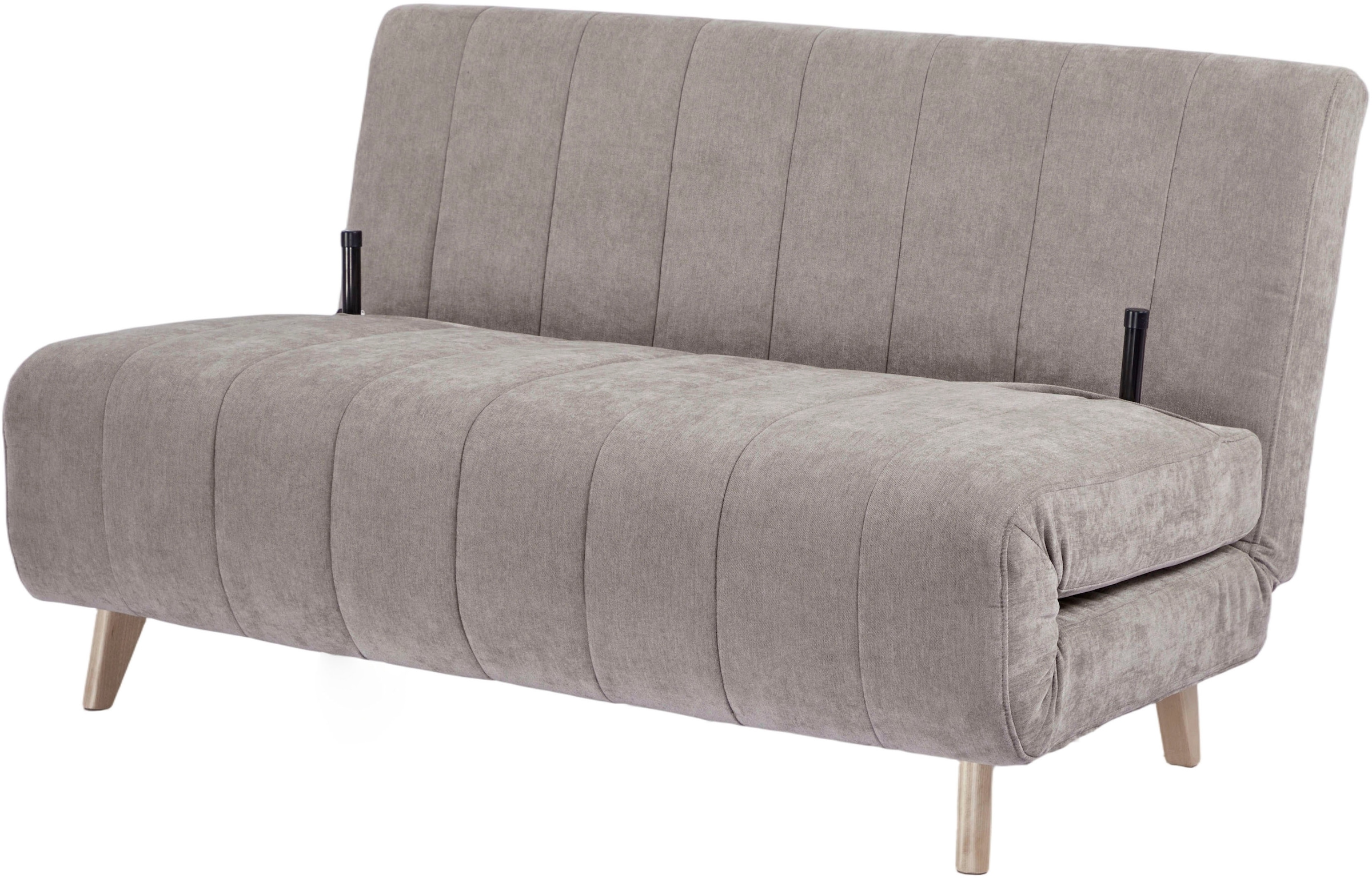 OTTO home Schlafsofa »FANNSEY 140 cm -2-Sitzer, verstellbare Rückenlehne« Verstellbare Rückenlehne und Sofa mit Bettfunktion