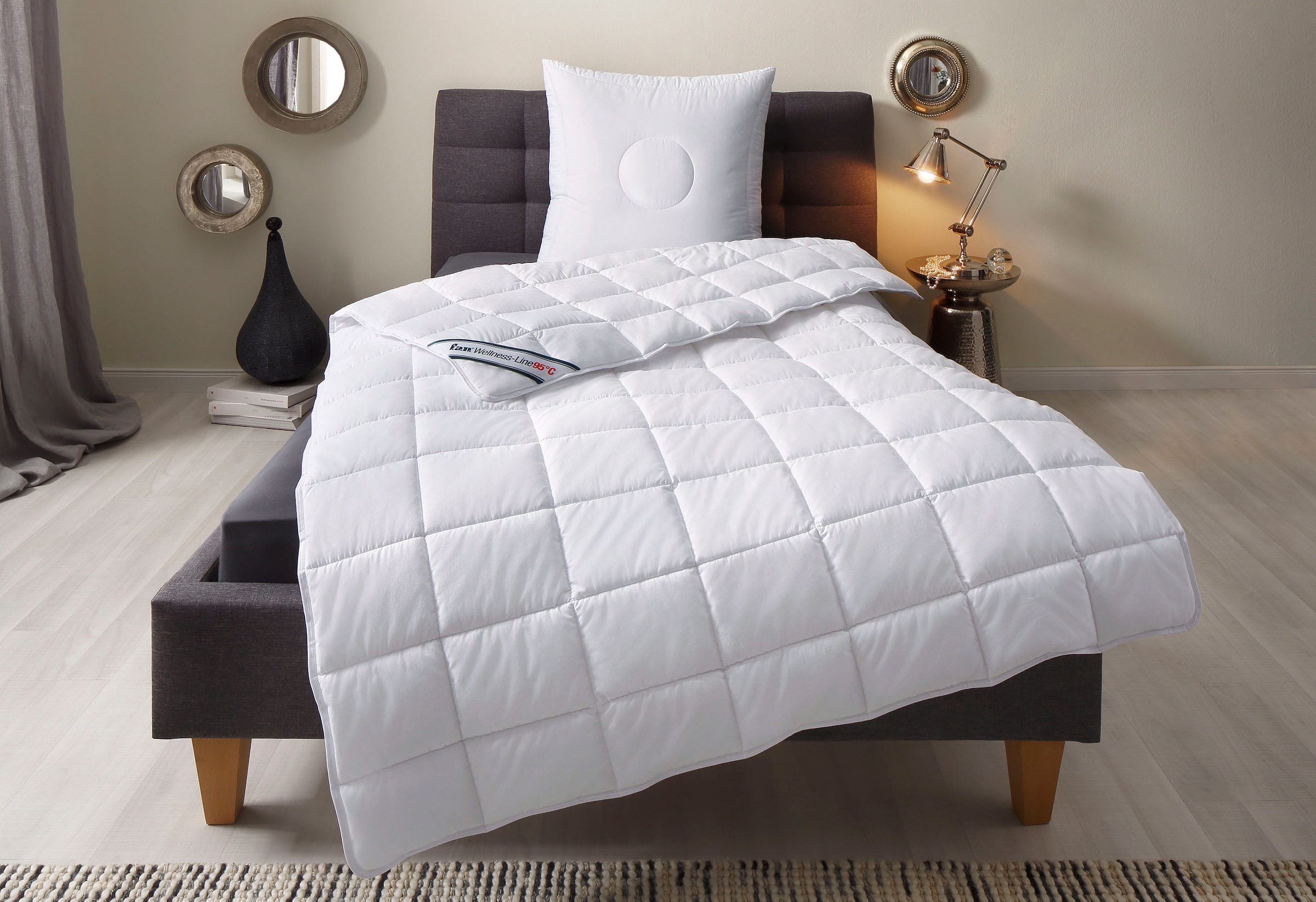 fan Kunstfaserbettdecke "Wellness Line" normal Füllung Polyester 1 Stk. tlg günstig online kaufen