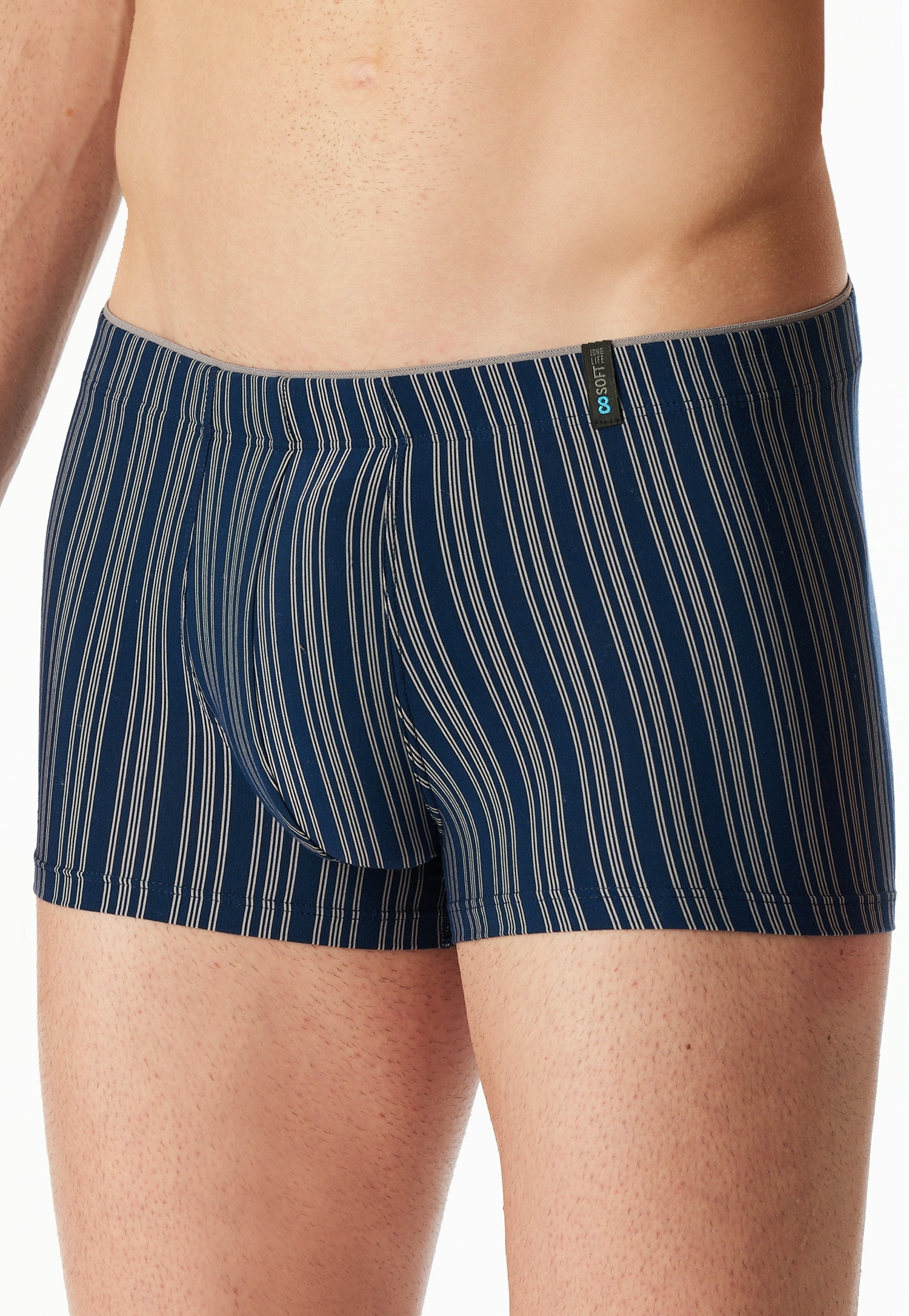Schiesser Boxershorts »Long Life Soft« ohne Eingriff, reduzierte Pilling-Bildung