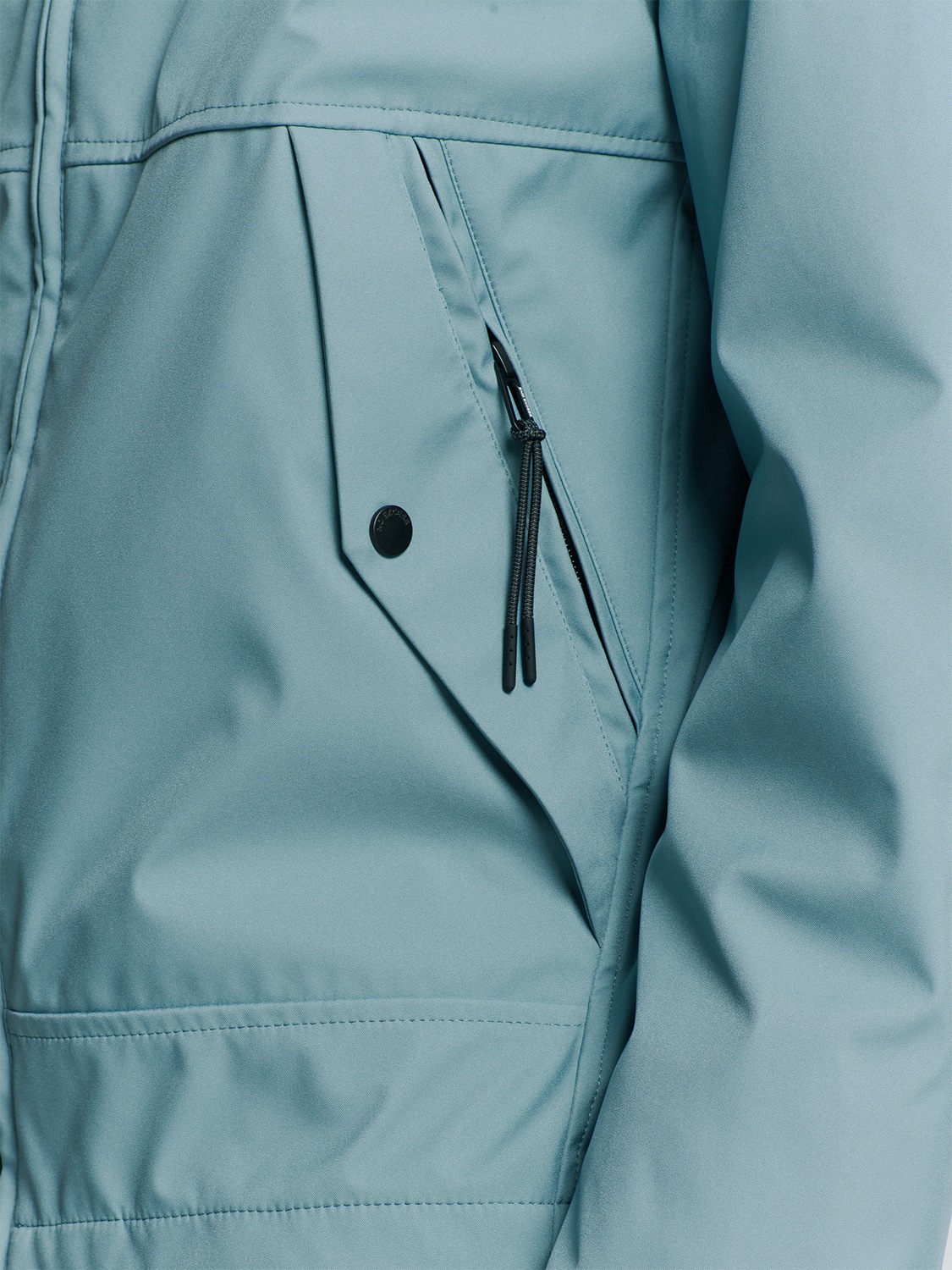 NO EXCESS Kurzjacke »No Excess Jacke mit Kapuze Jacket Mid Long Hooded«