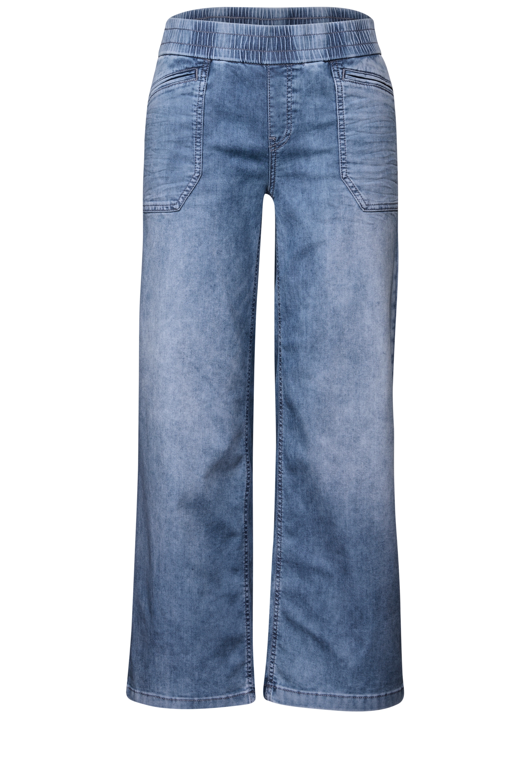 STREET ONE Loose-fit-Jeans, Middle Waist