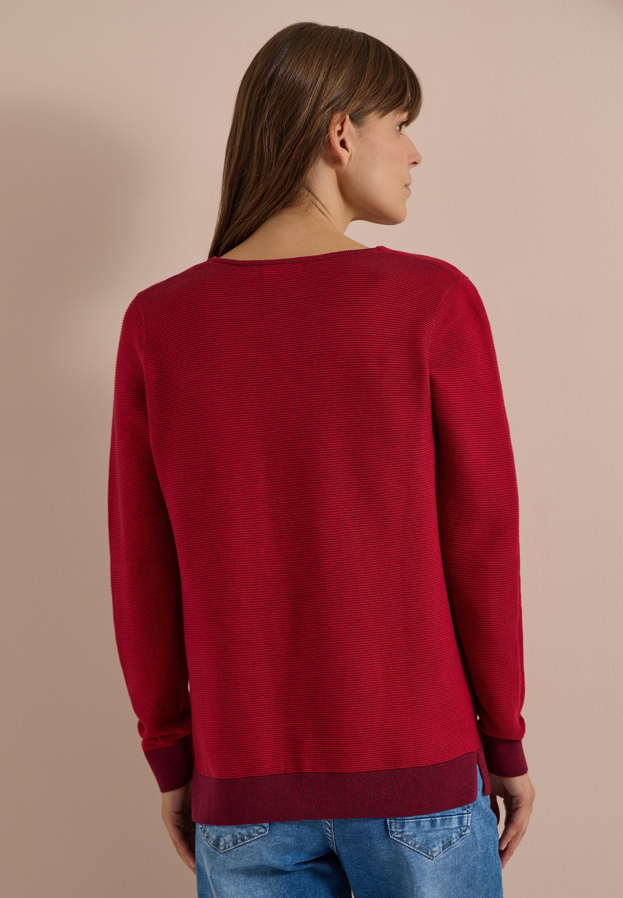 Cecil V-Ausschnitt-Pullover mit V-Ausschnitt