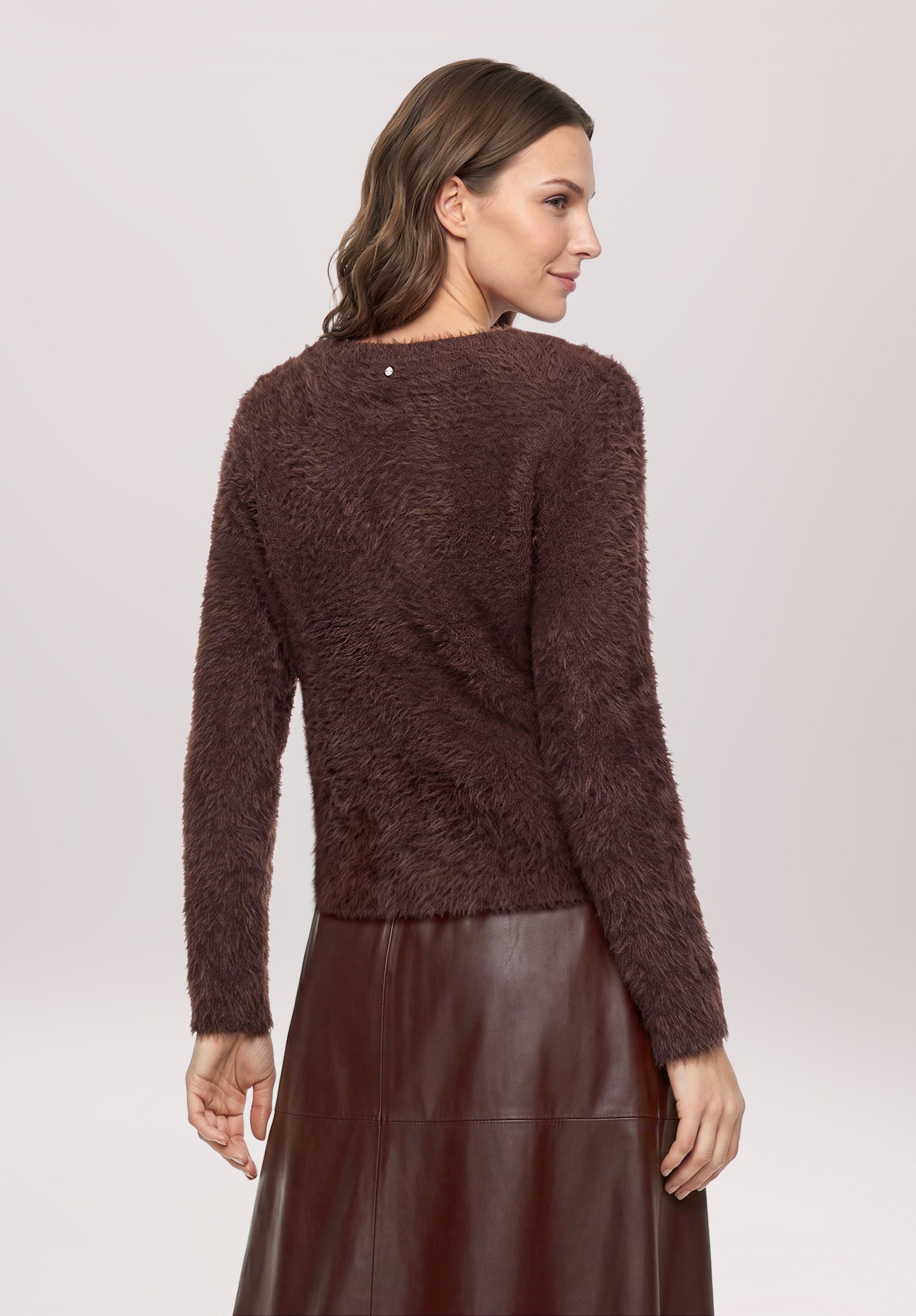 Vera Mont Strickjacke »Damen mit Rundhalsausschnitt« 1