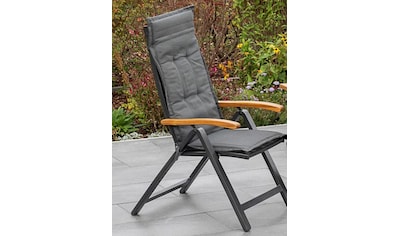 MERXX Hochlehnerauflage »Tilos Kissen«, (1 St.), Polyester, für Sessel, grau kaufen
