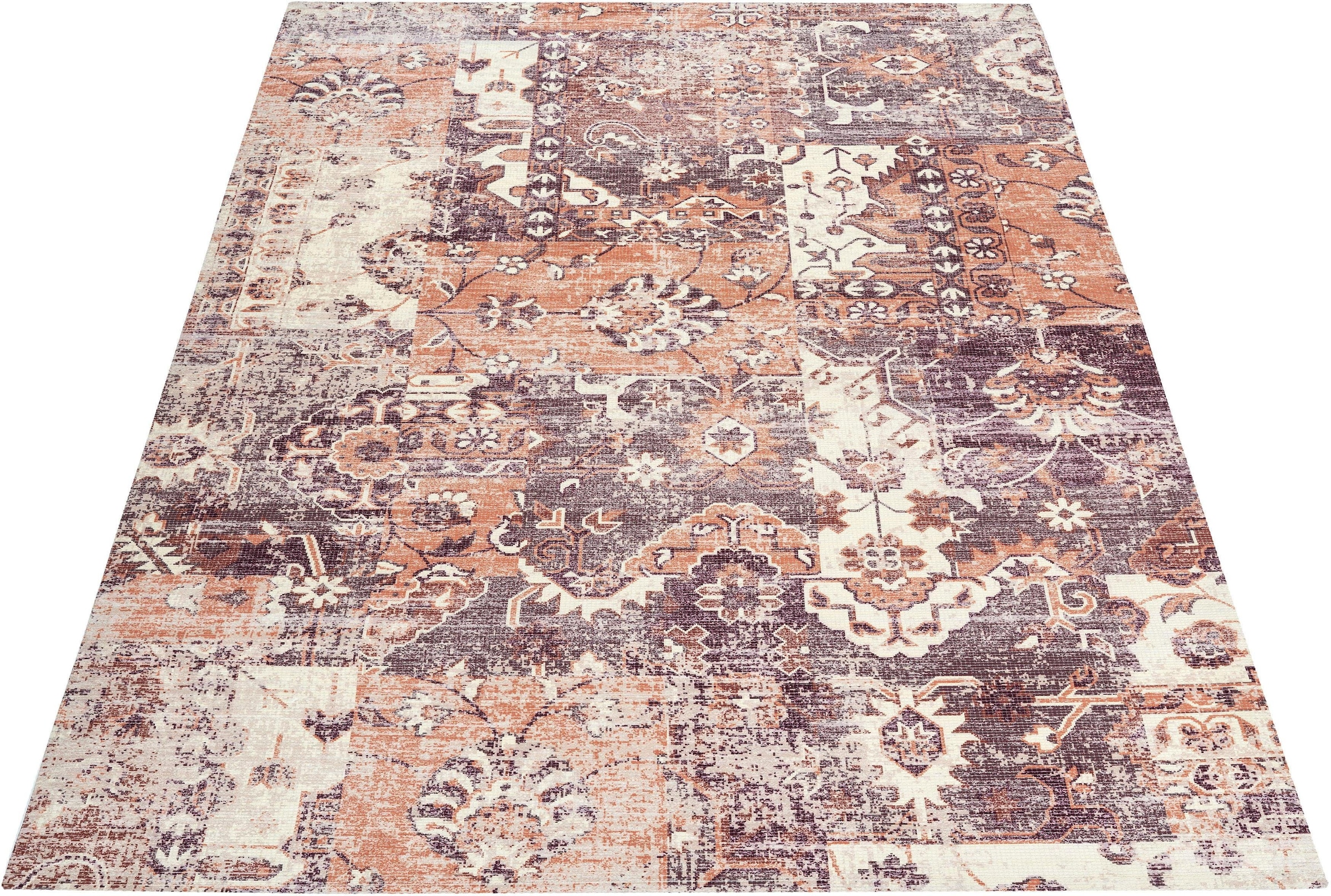 Teppich »Arnau«, rechteckig, Vintage Design, Teppich im Used-Look, orientalisch,...