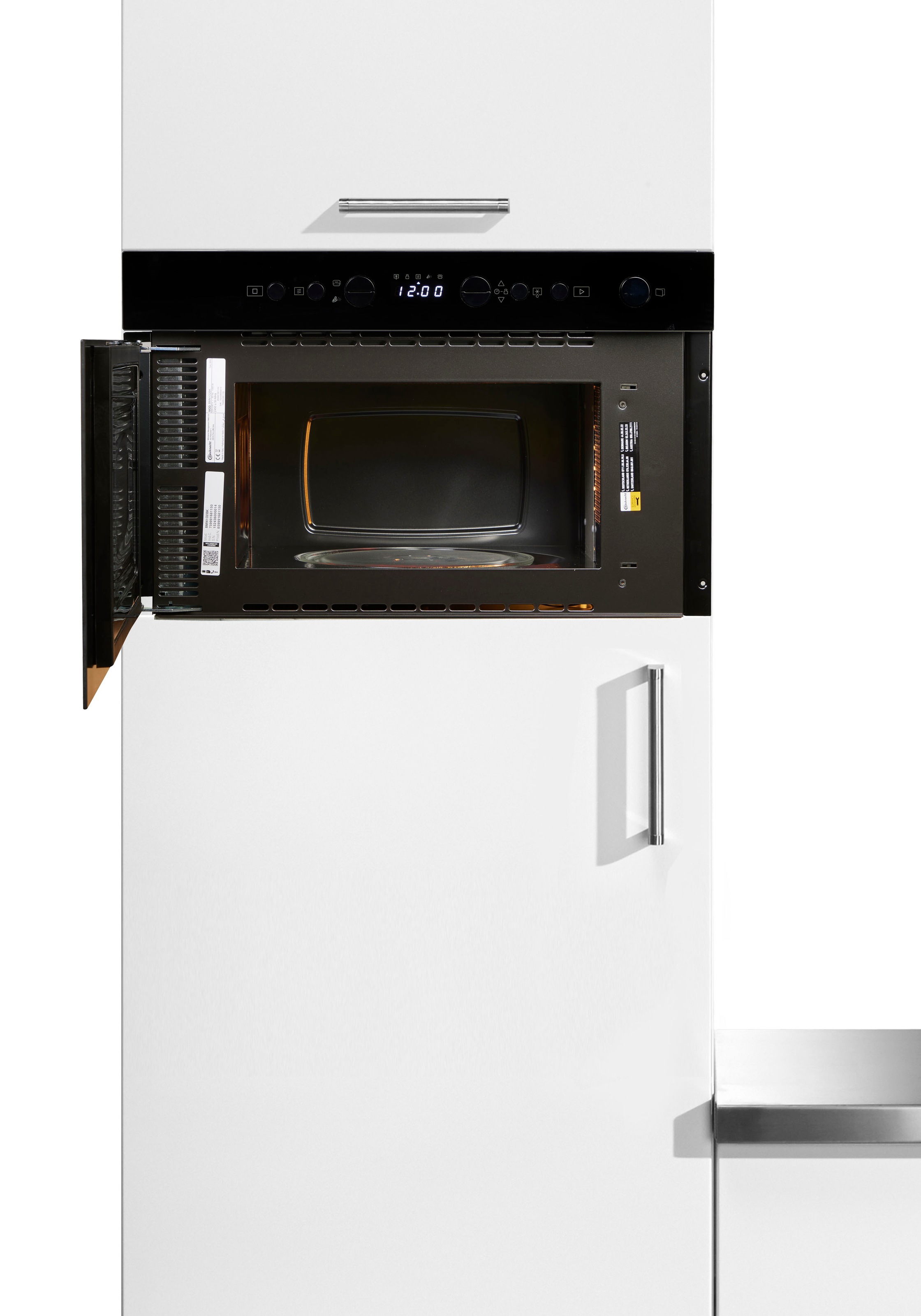BAUKNECHT Einbau-Mikrowelle "BMN1O2BK" Mikrowelle 750 W günstig online kaufen