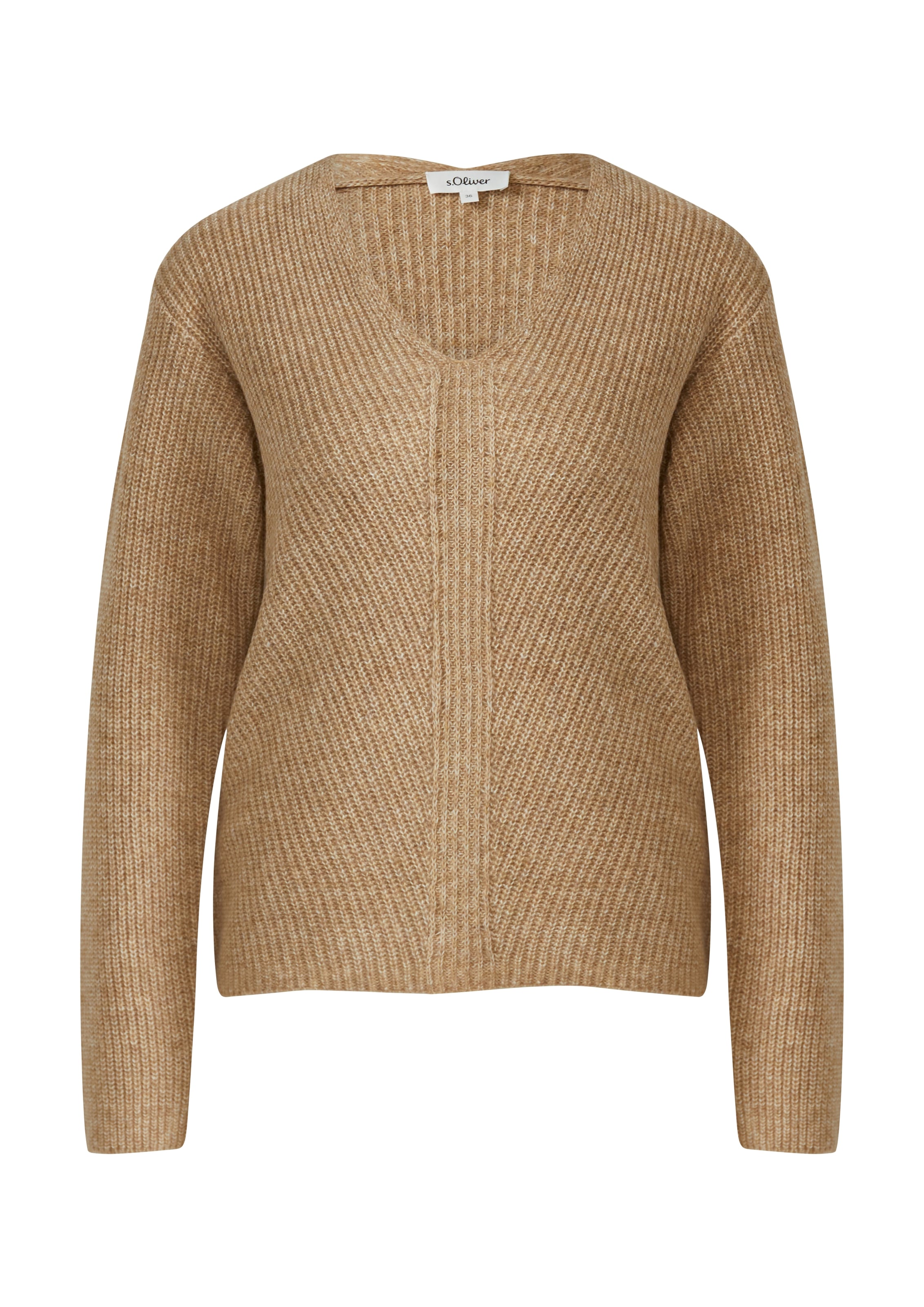 s.Oliver Strickpullover mit Struktur Muster