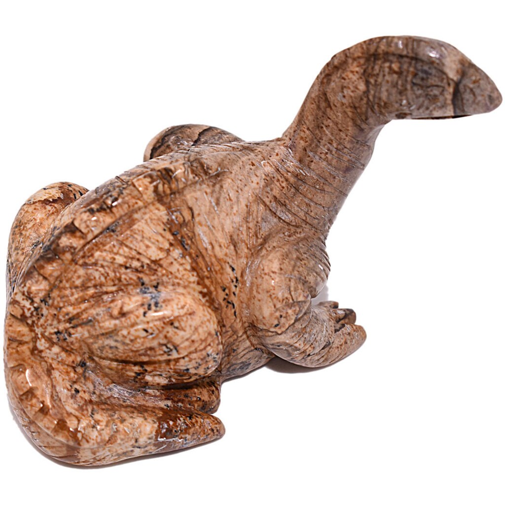 Firetti Tierfigur »Schmuck Geschenk Dekofigur Farbstein Edelstein Dinosaurier Jaspis«