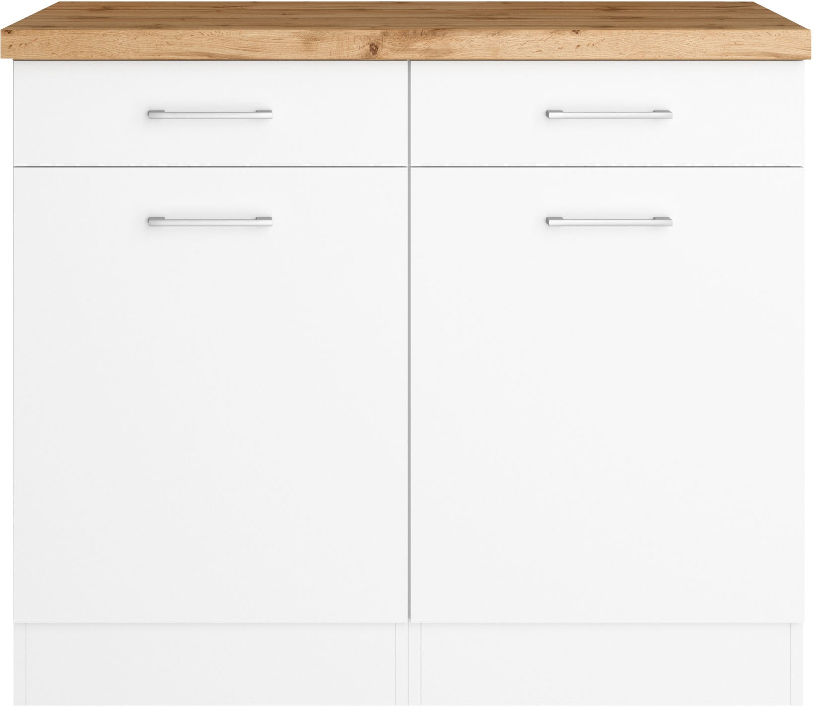 KOCHSTATION Unterschrank »KS-Milan«, HELD Möbel, Unterschrank 100 cm, matte oder hochglänzende Fronten