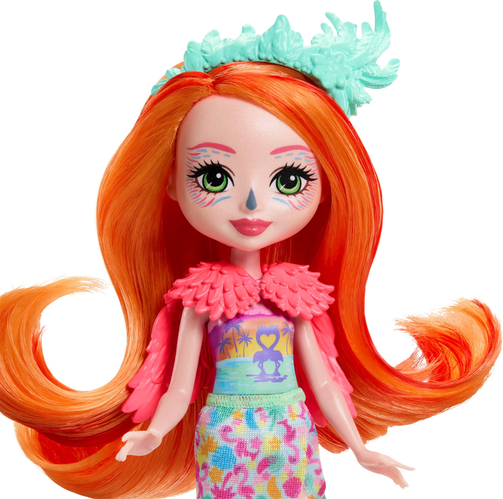 Enchantimals Minipuppe »Sunshine Beach, Florinda Flamingo Familie«