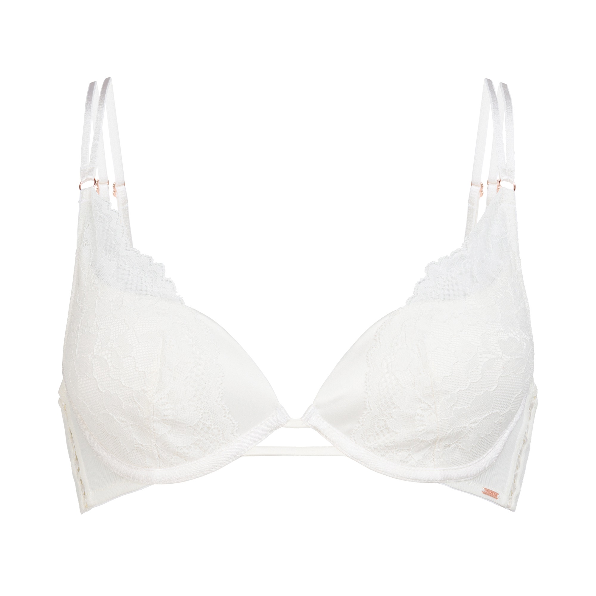 Dorina "Lyra Satin" weiche Spitze, leicht gefüttert, zarte Träger, Schnürde günstig online kaufen