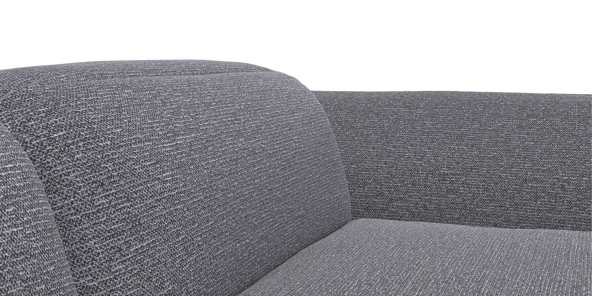 FLEXLUX Ecksofa »Salino, Funktionssofa mit Recamiere, Relaxsofa, Ecksofa«, Sofa mit Arm- und Kopfteil-Verstellungen, Kaltschaum & Stahl-Wellen