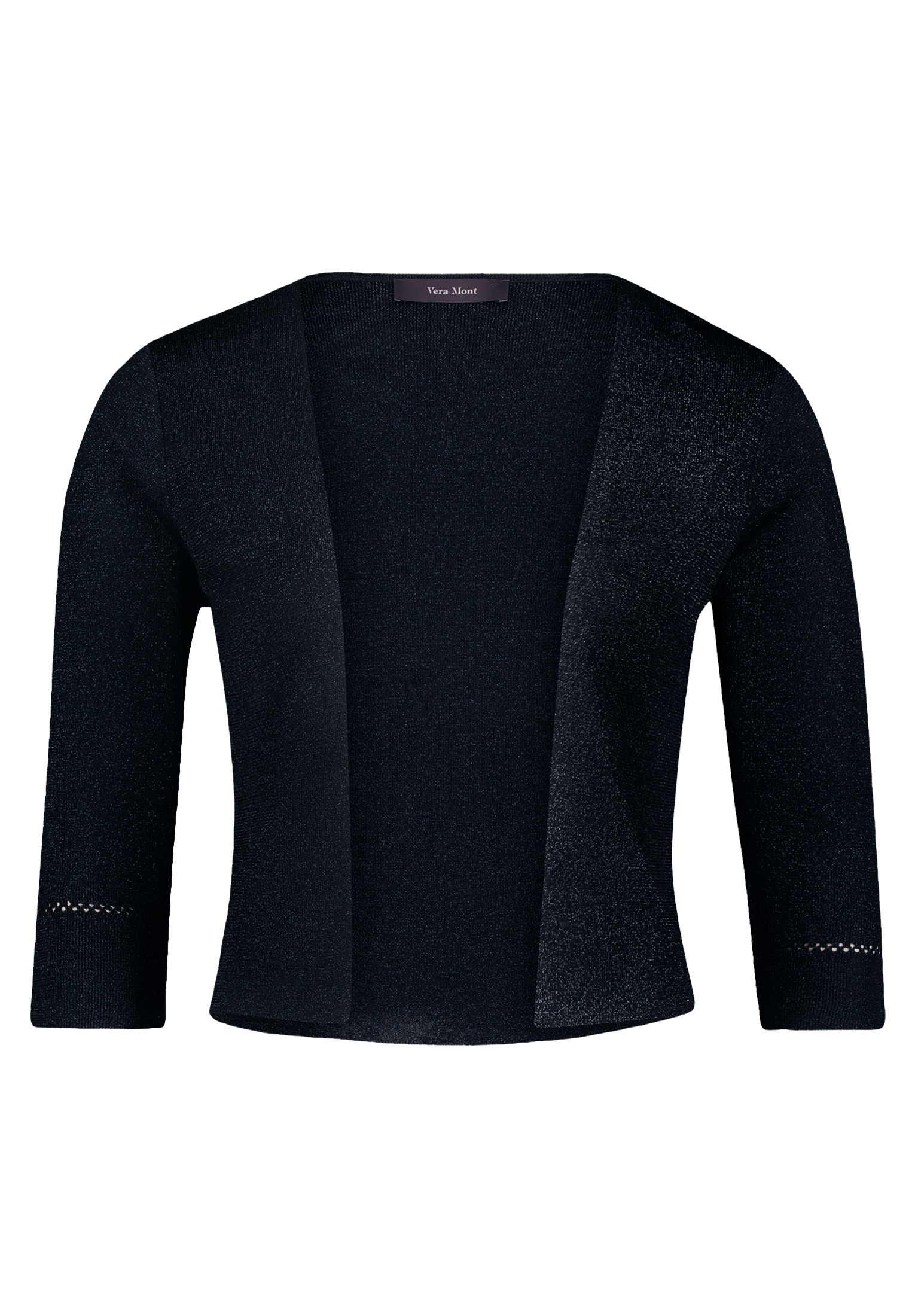 Vera Mont Strickjacke "Damen Strickbolero ohne Verschluss" 1 Stk. tlg. Glit günstig online kaufen