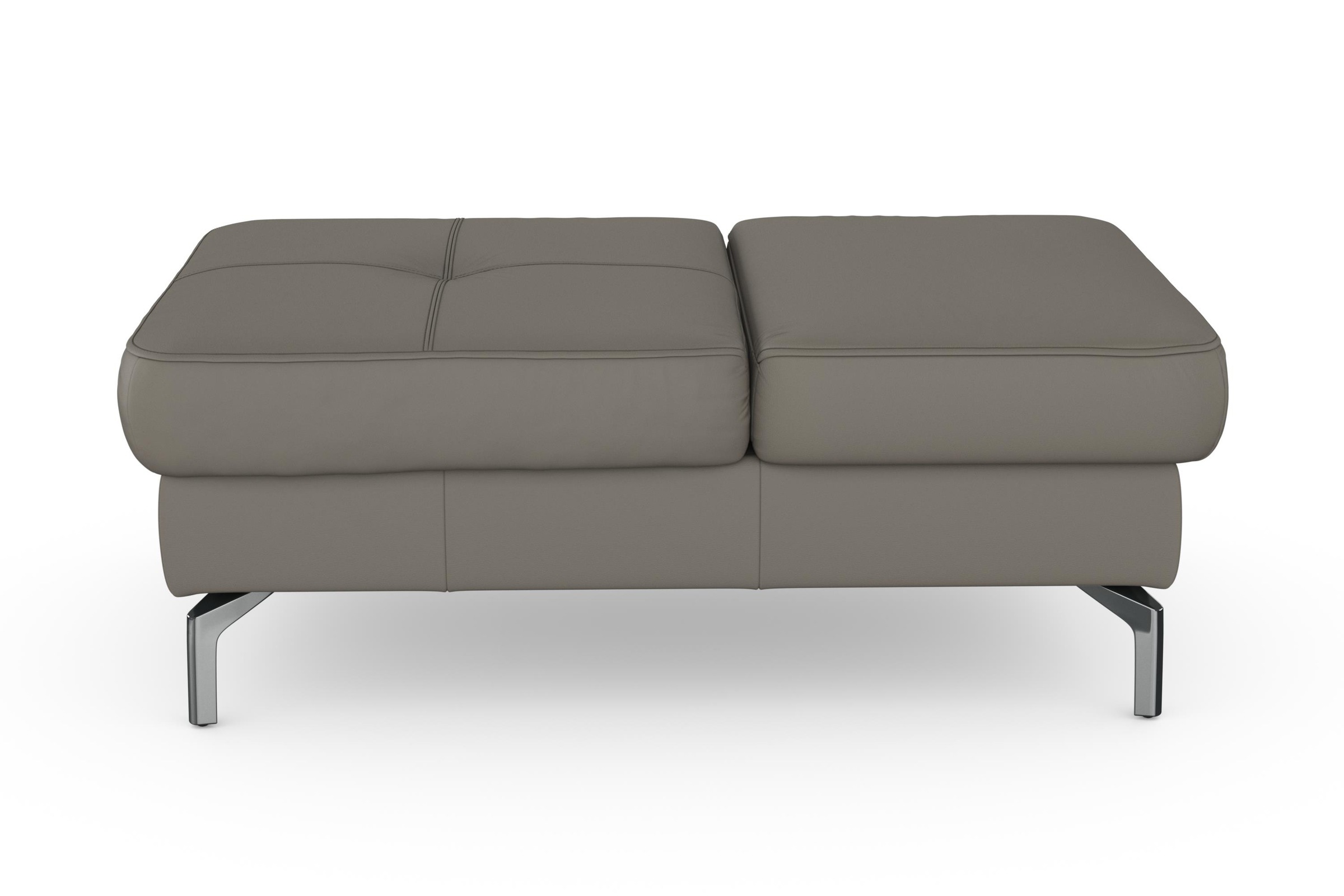 sit&more Hocker »Bendigo«, mit Klappfunktion, Bodenfreiheit 15 cm, wahlweise in 2 Fußfarben