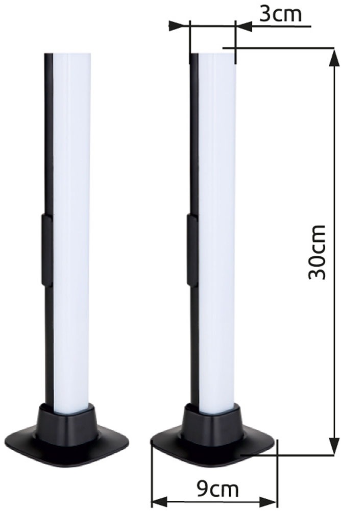 GLOBO LIGHTING Tischleuchte »POLLIVER« LED-Modul 1 Stk. Tischlampe Nachttischlampe Deko-Tischleuchte Schlafzimmer