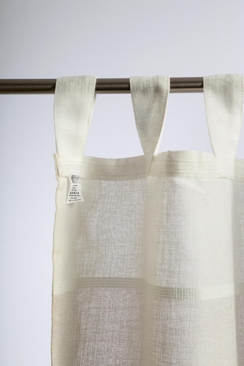 HOMING Gardine »Lennardt« Schlaufen 1 Stk. tlg. Streifen, Wohnzimmer, Schlafzimmer