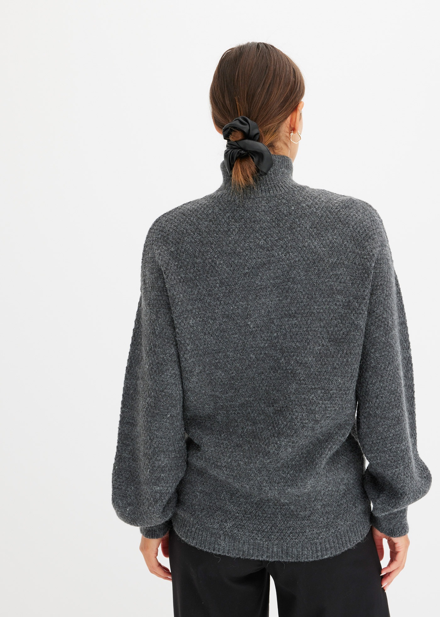Bonprix Troyer Pullover Gray Size S 2