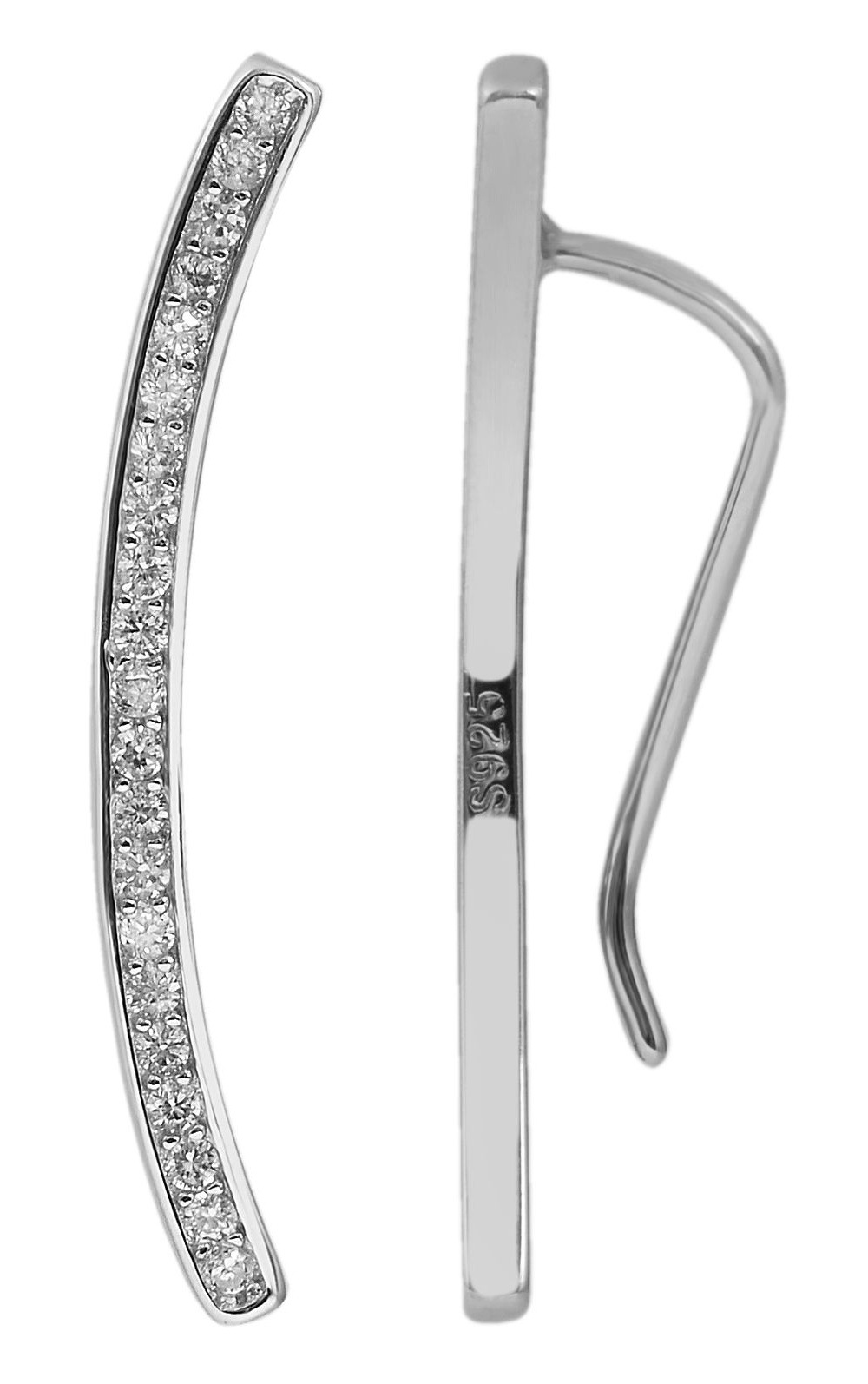 Adelia´s Paar Ohrhänger "Damen Ohrringe aus 925 Silber mit Zirkonia" Ideal günstig online kaufen