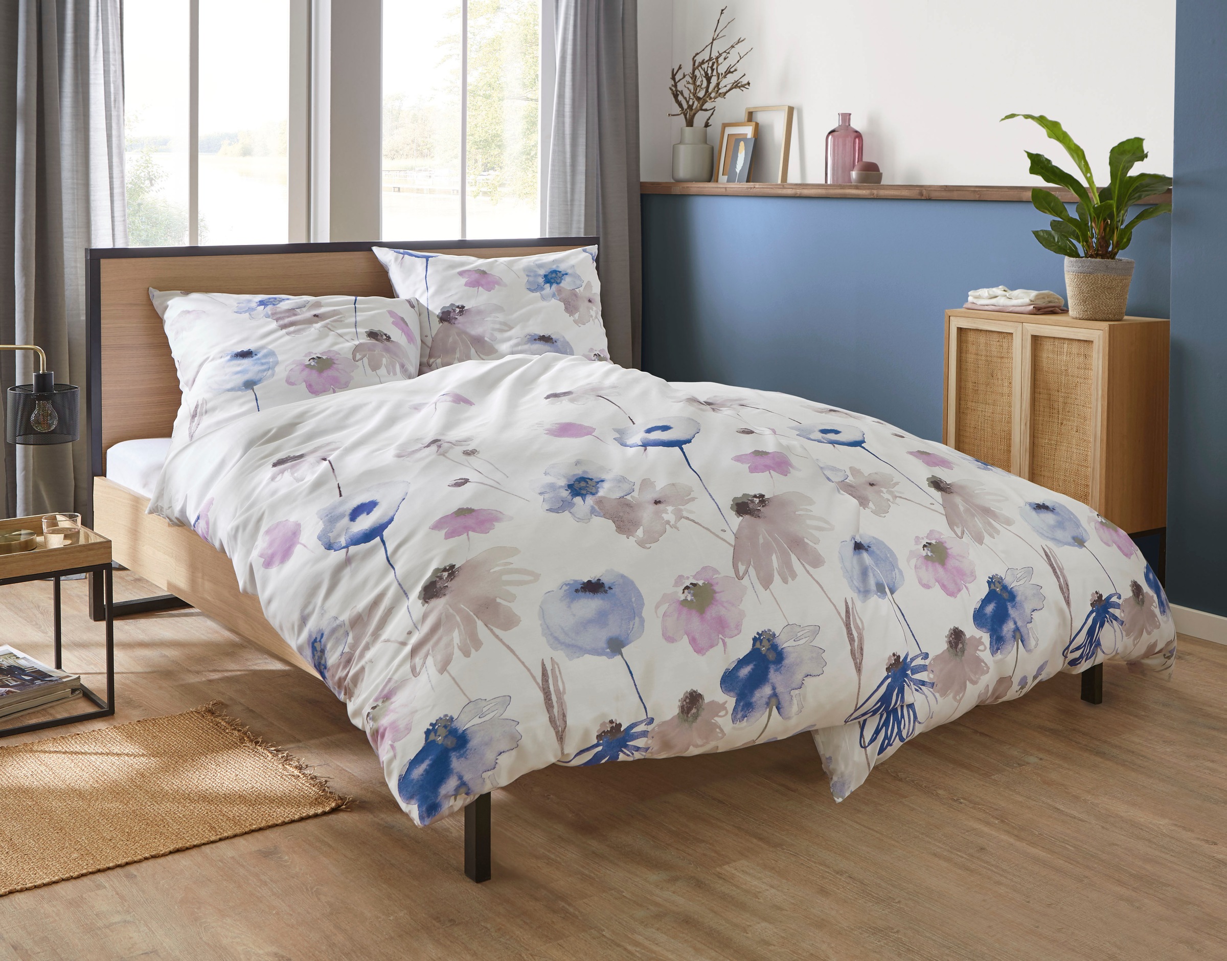 Kleine Wolke Bettwäsche "Svea" 2 Stk. tlg. mit floralem Print günstig online kaufen