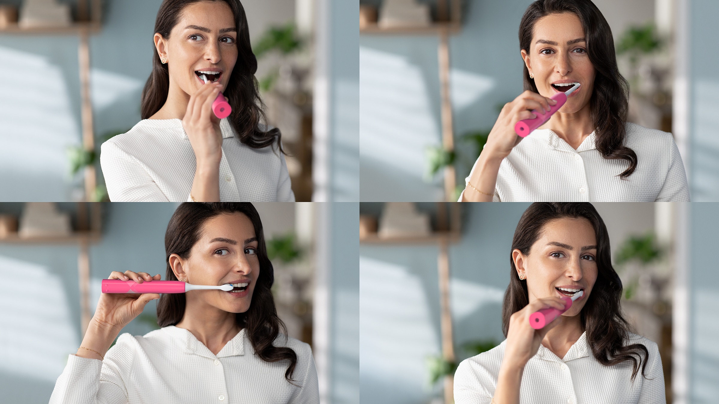 Philips Sonicare Elektrische Zahnbürste »Series 4100 HX3689«, 1 St. Aufsteckbürsten, mit integriertem Drücksensor und 2 Intensitätsstufen, inkl. Ladegerät