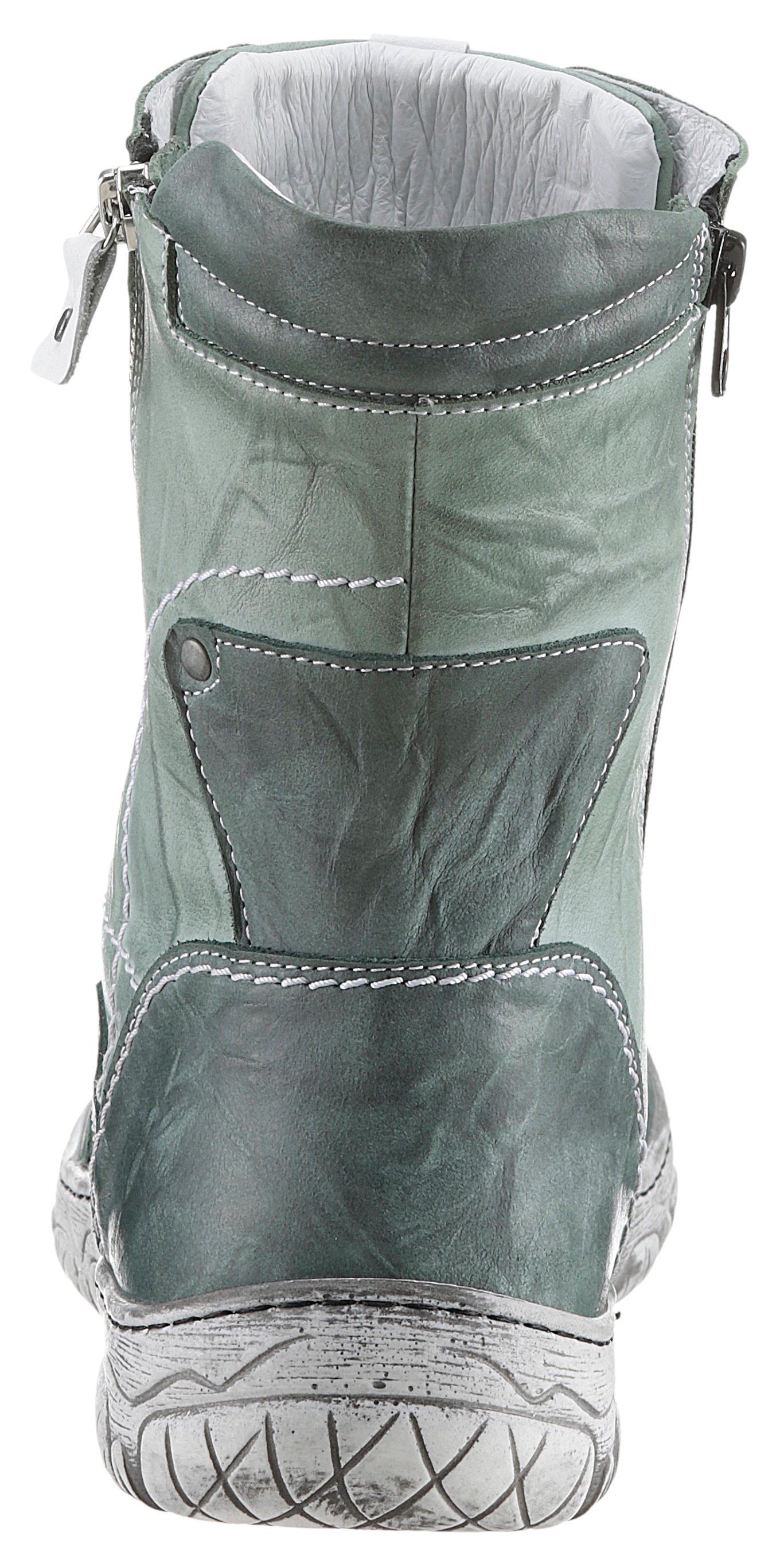 KRISBUT Winterboots, Schnürstiefel, Komfortschuh, Boots in Weite: weit