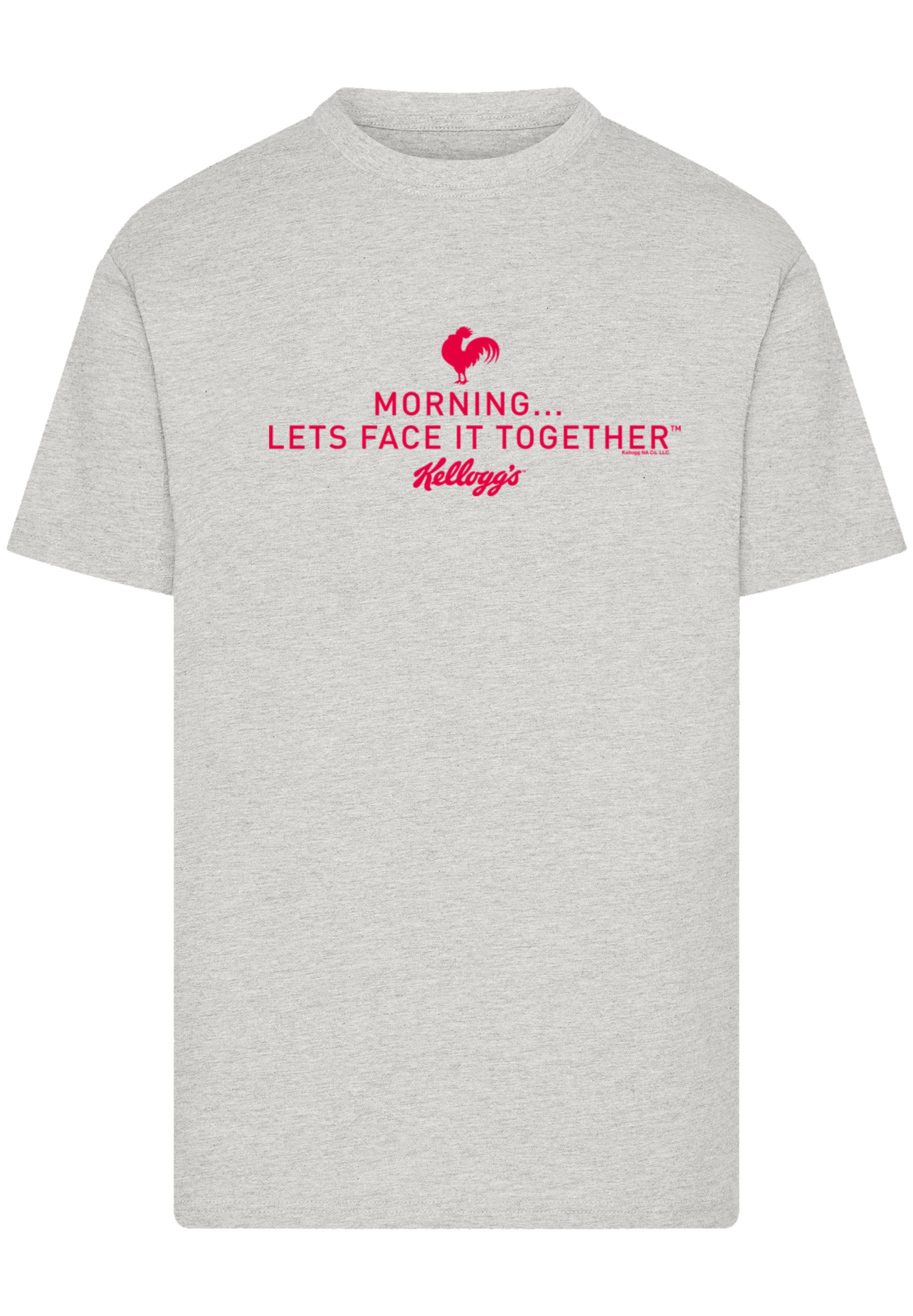 F4NT4STIC T-Shirt "Kelloggs Breakfast Cereals Morning Lets Face It" Premium günstig online kaufen