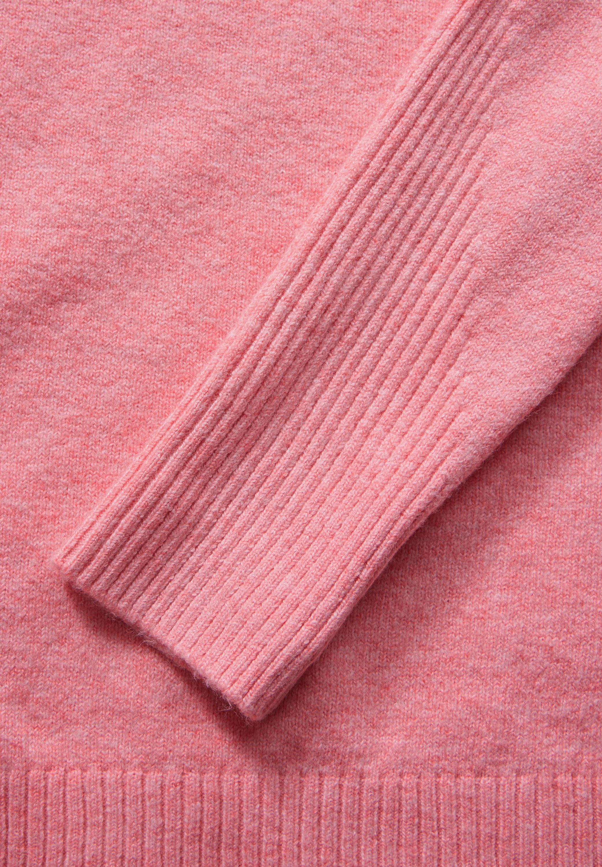 STREET ONE Strickpullover, mit Stehkragen