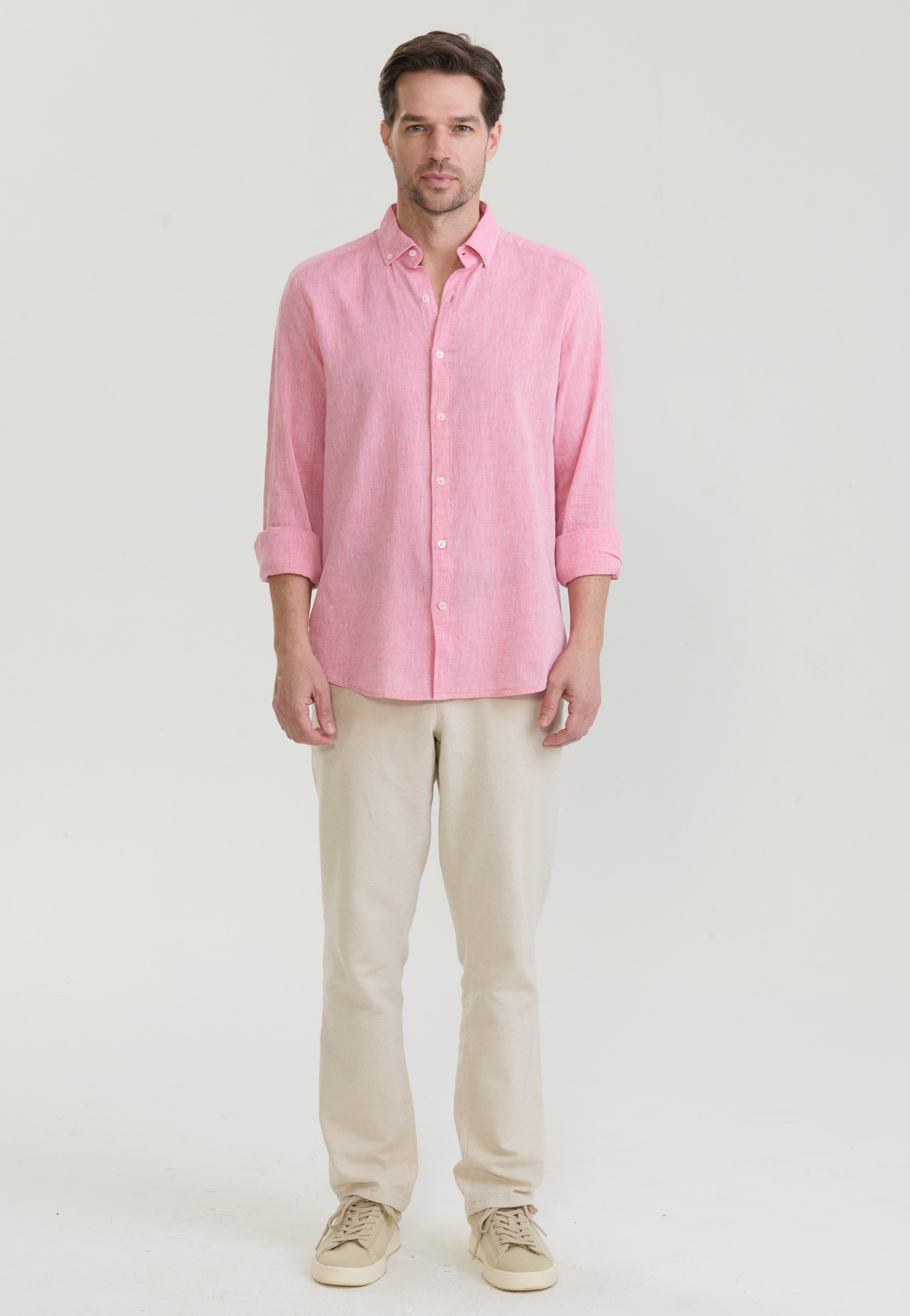 Felix Hardy Langarmhemd »Basic Hemd«