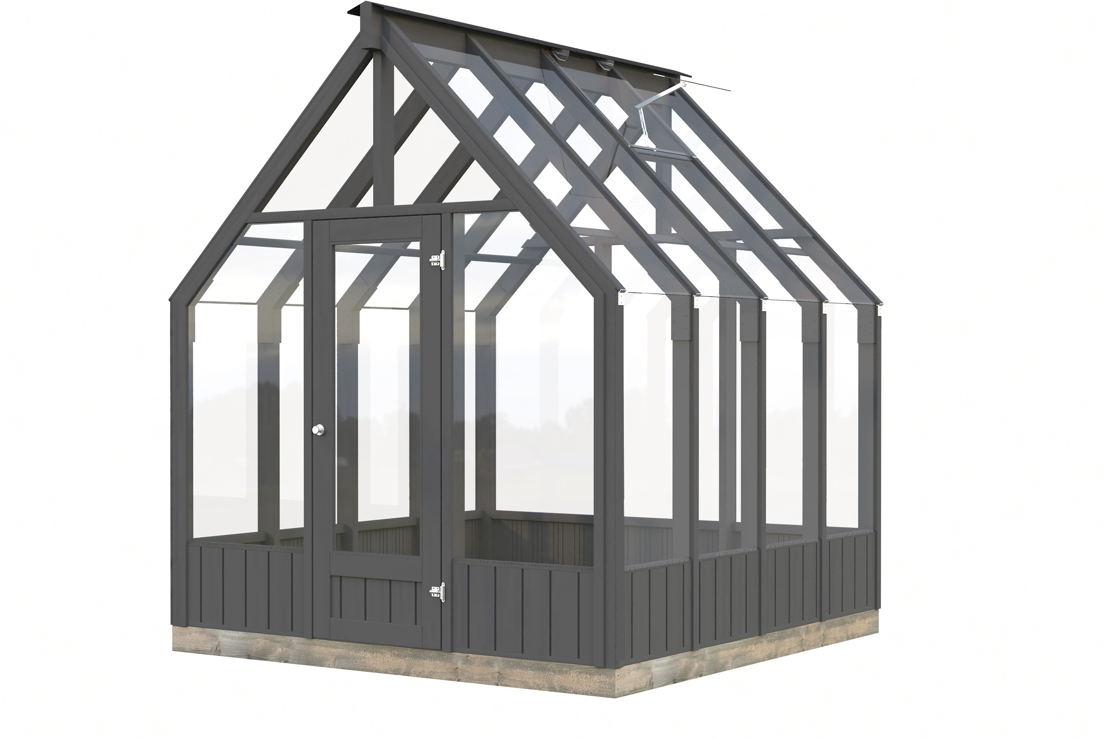 Palmako Gewächshaus "Emilia 5,4 m² (RAL7012)"