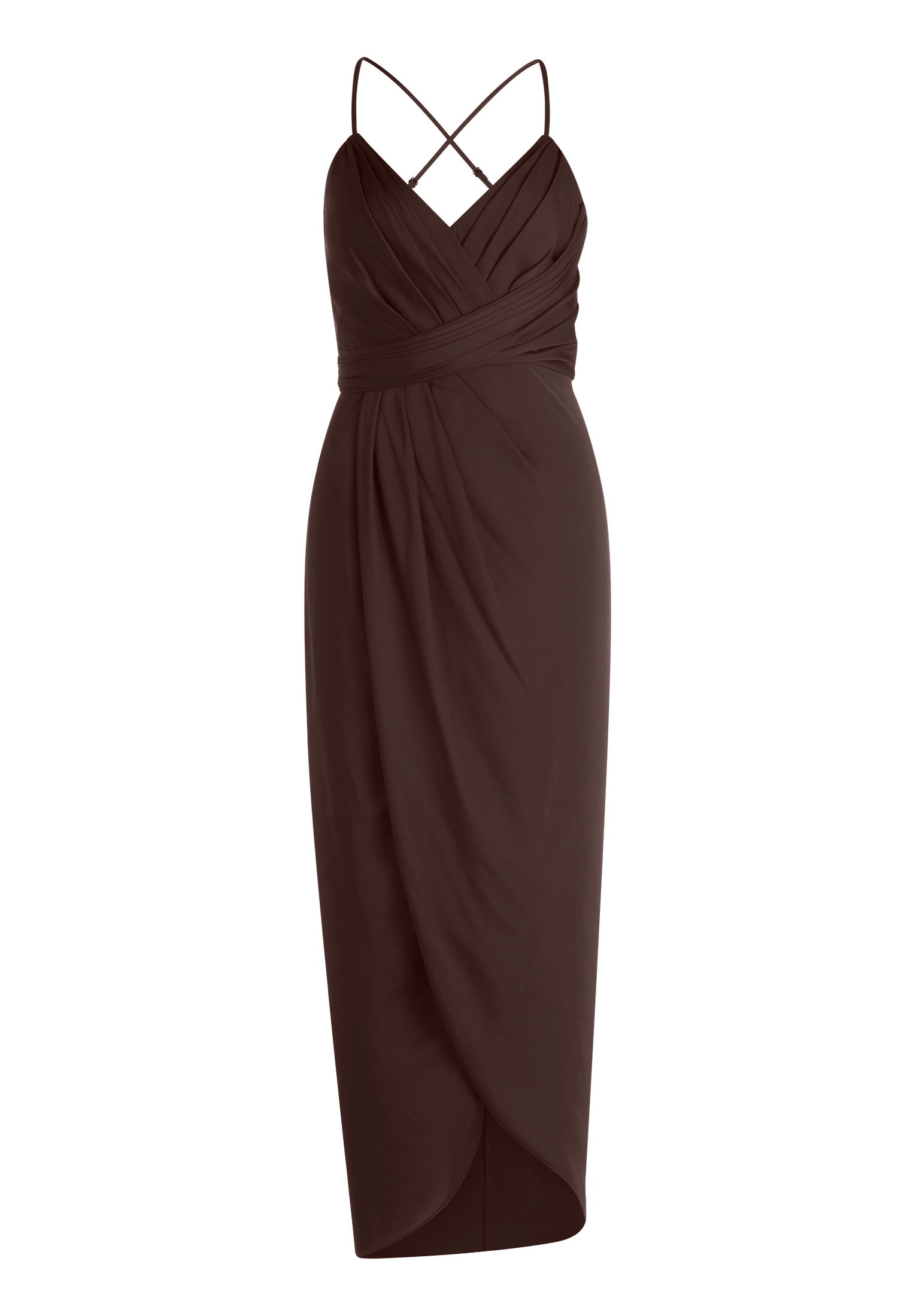 Vera Mont Abendkleid »Damen mit Raffung« Ohne Tasche Material