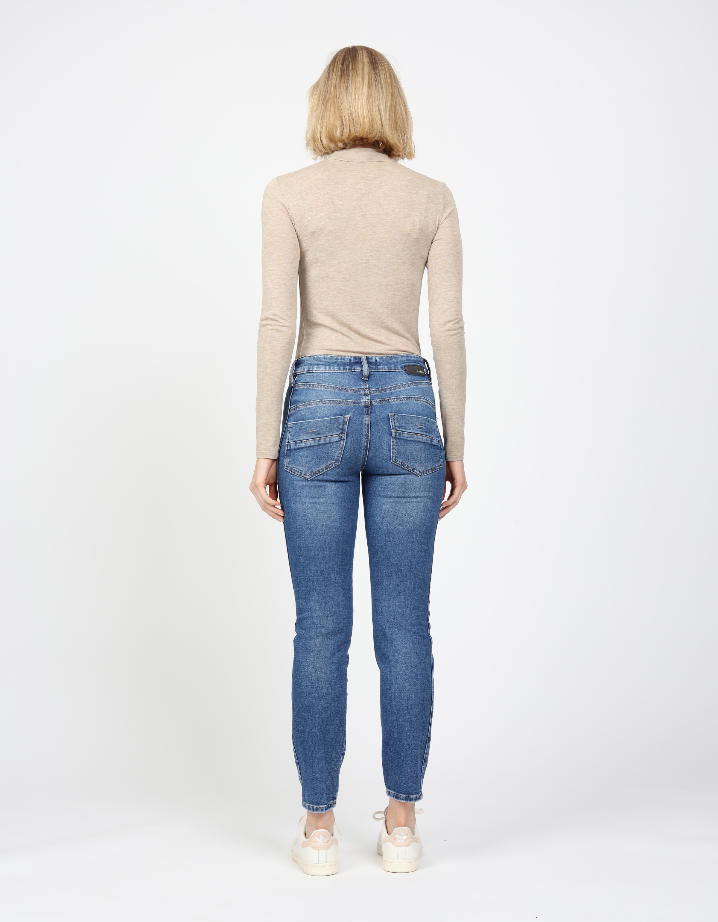 GANG Slim-fit-Jeans »94SANA«, mit Galonstreifen