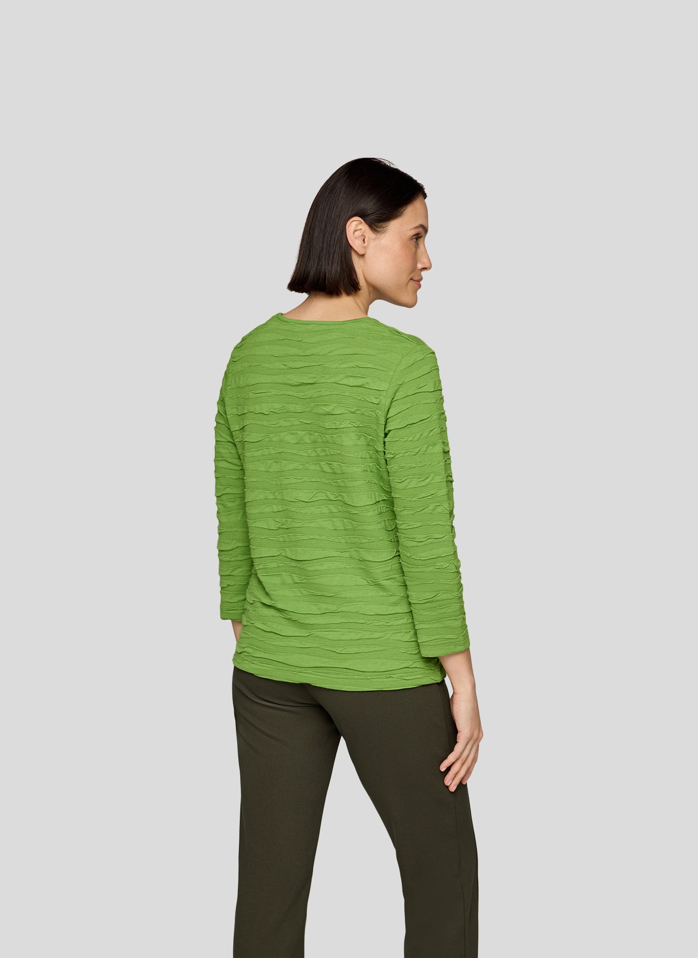 Thumbnail - Rabe 3/4-Arm-Shirt mit Struktur Muster