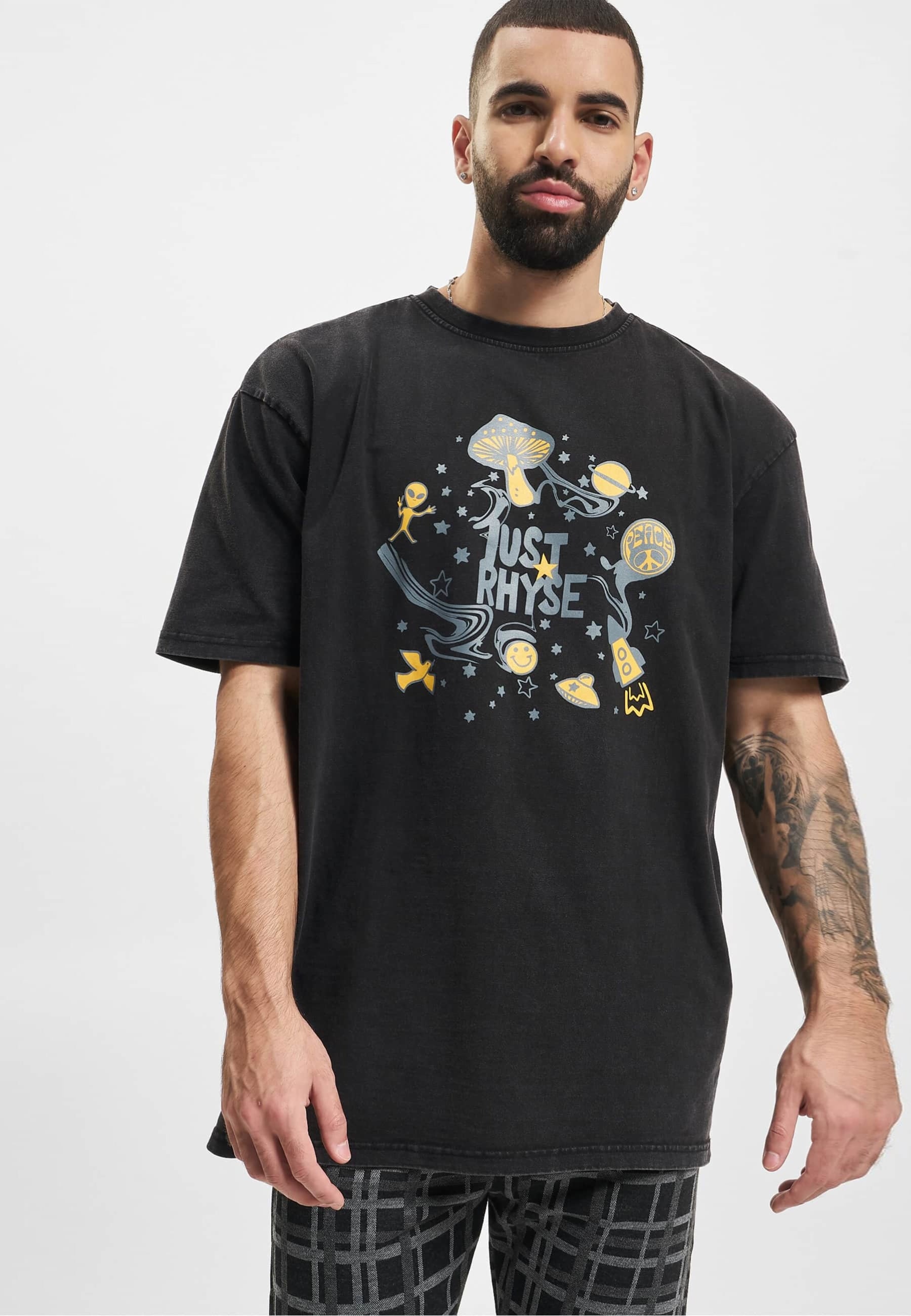 Just Rhyse T-Shirt »Just Rhyse Just Rhyse Tshirt OutOfSpace« 1 Stk.